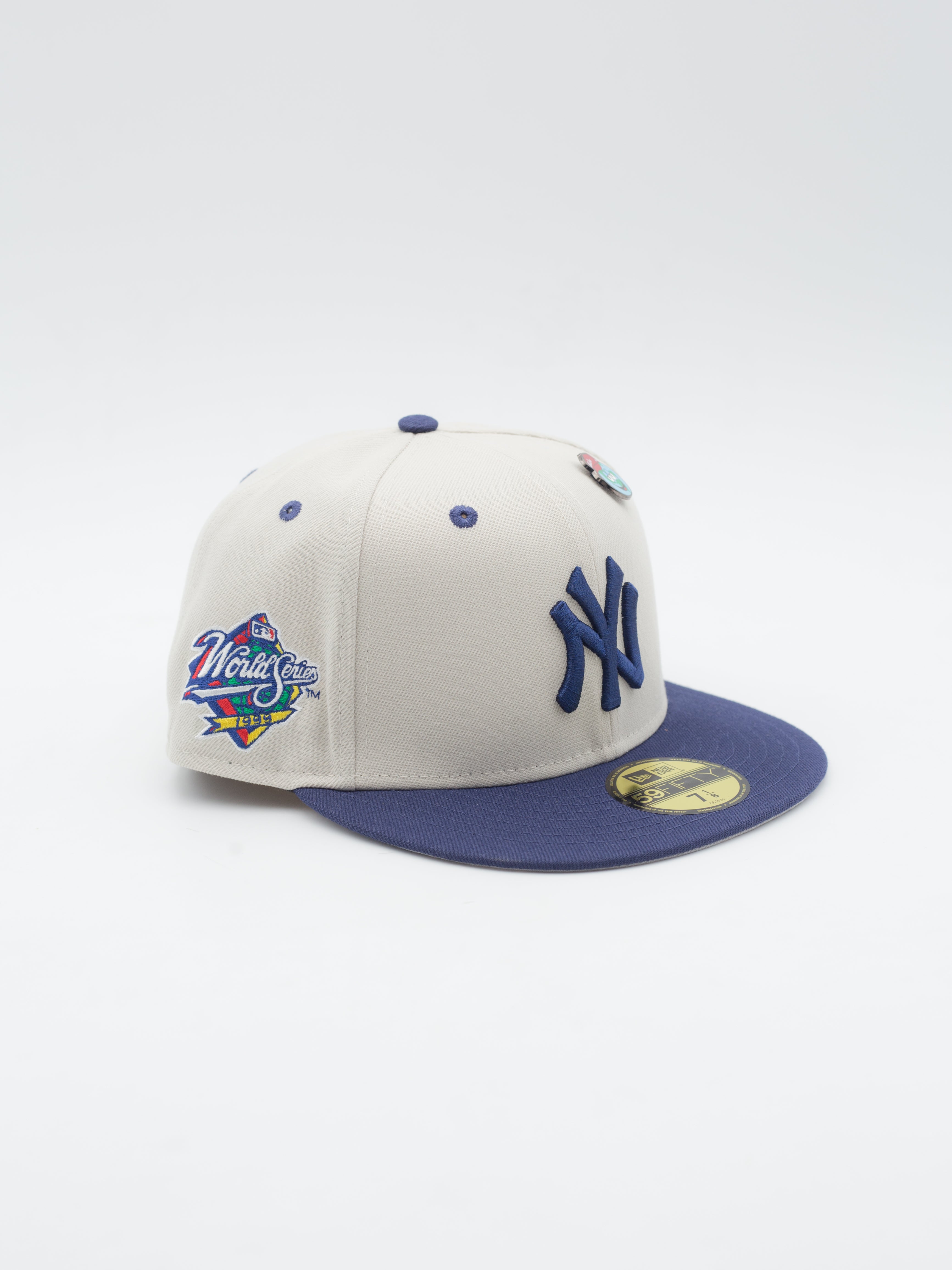 59FIFTY MLB World Series Pin New York Yankees Stone/Navy