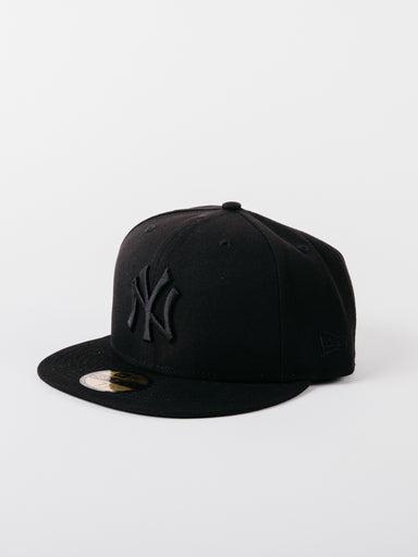 59FIFTY New York Yankees Black/Black - La Tienda de las Gorras