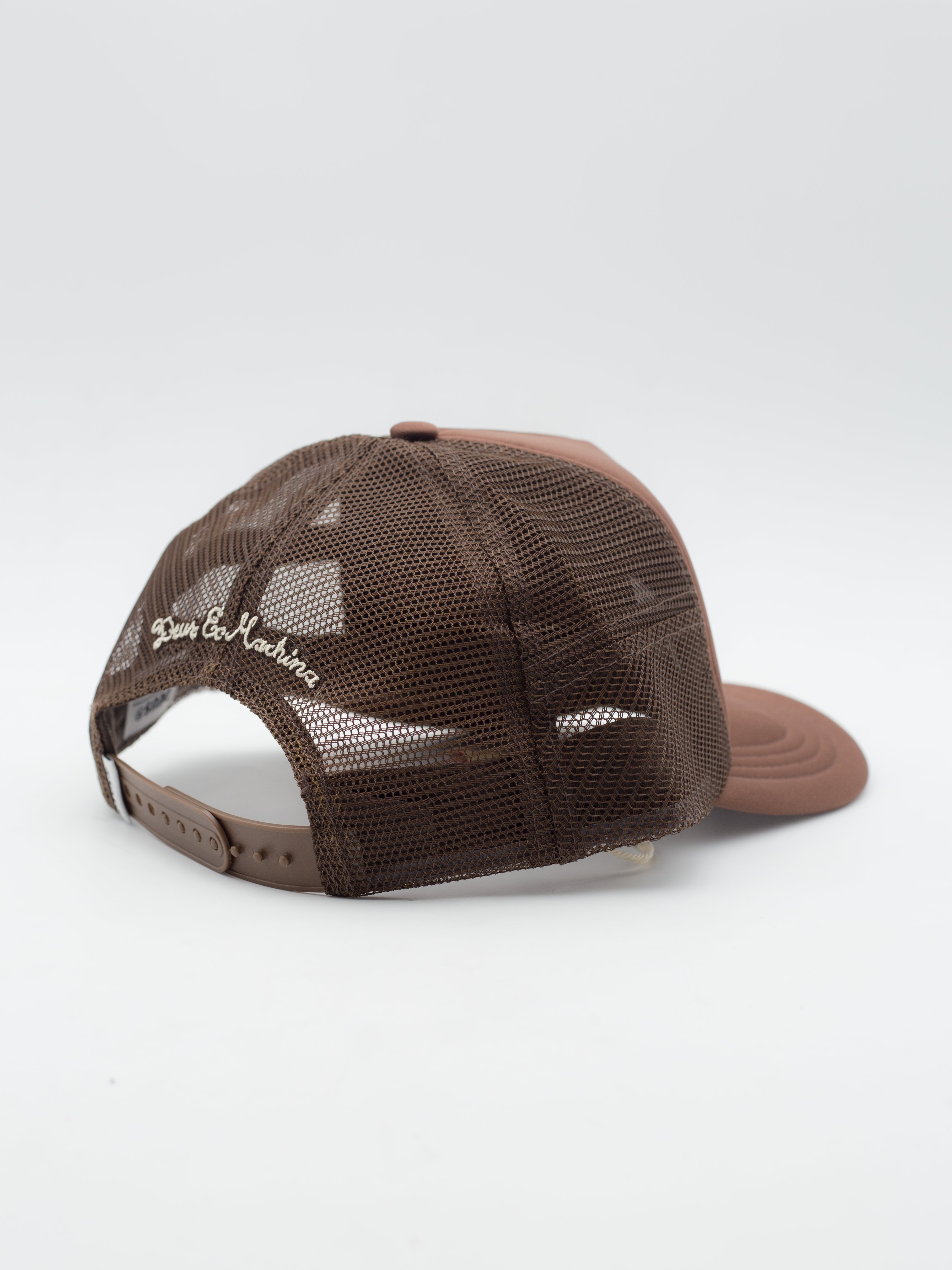 Amped Circle Trucker Brown