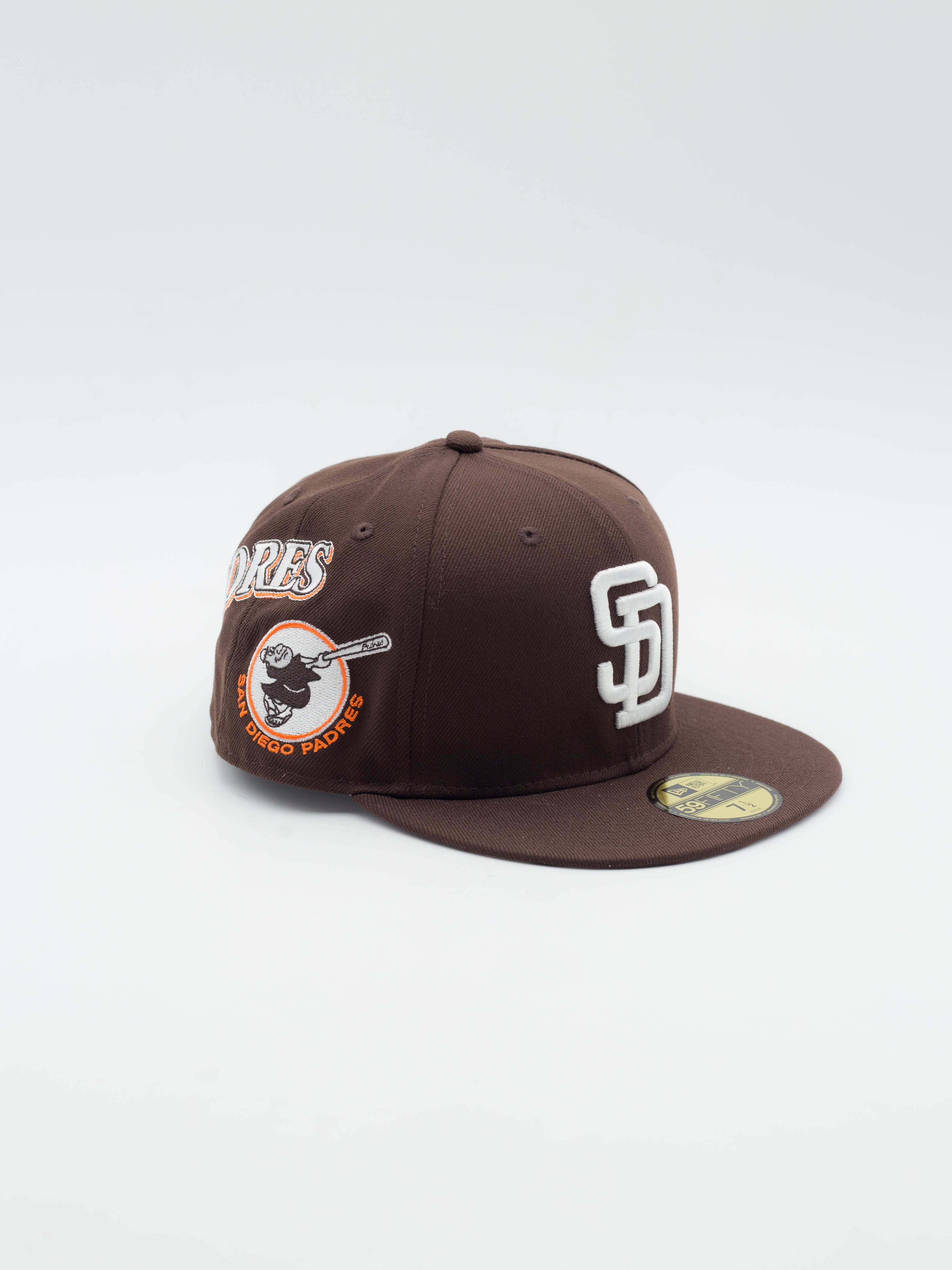 59Fifty San Diego Padres Cooperstown Patch Brown