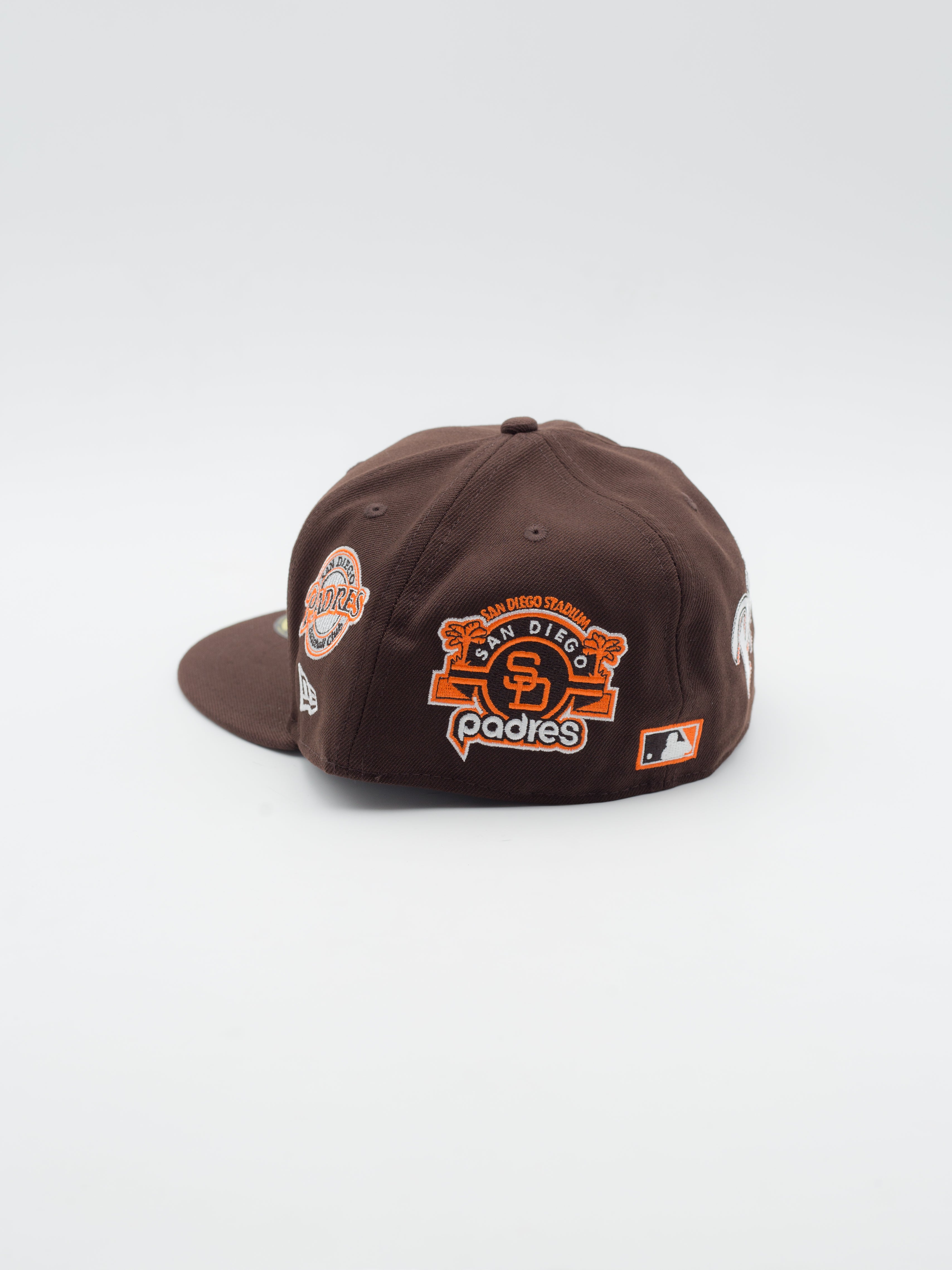 59Fifty San Diego Padres Cooperstown Patch Brown