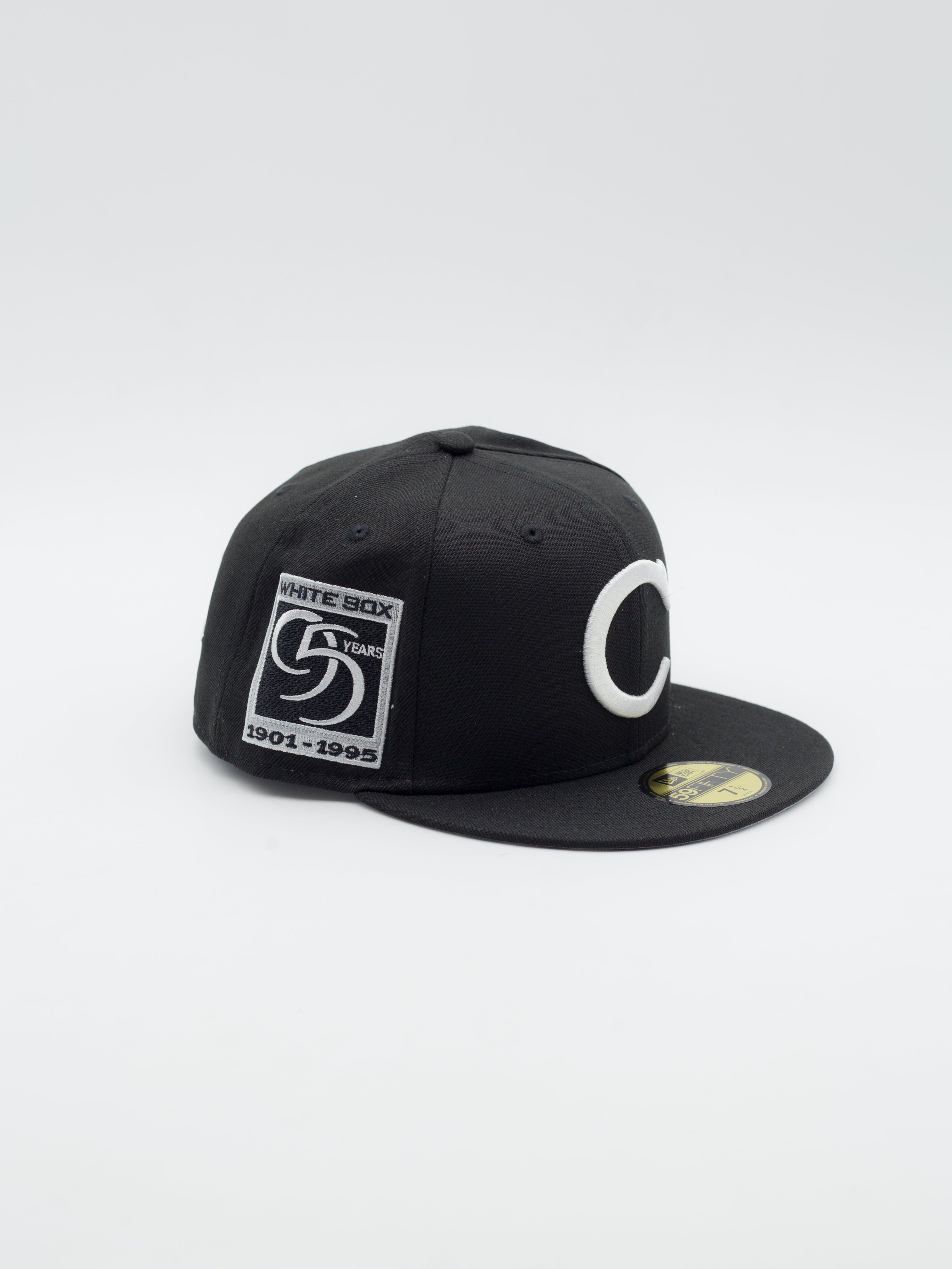 59Fifty Chicago White Sox Cooperstown Patch Black