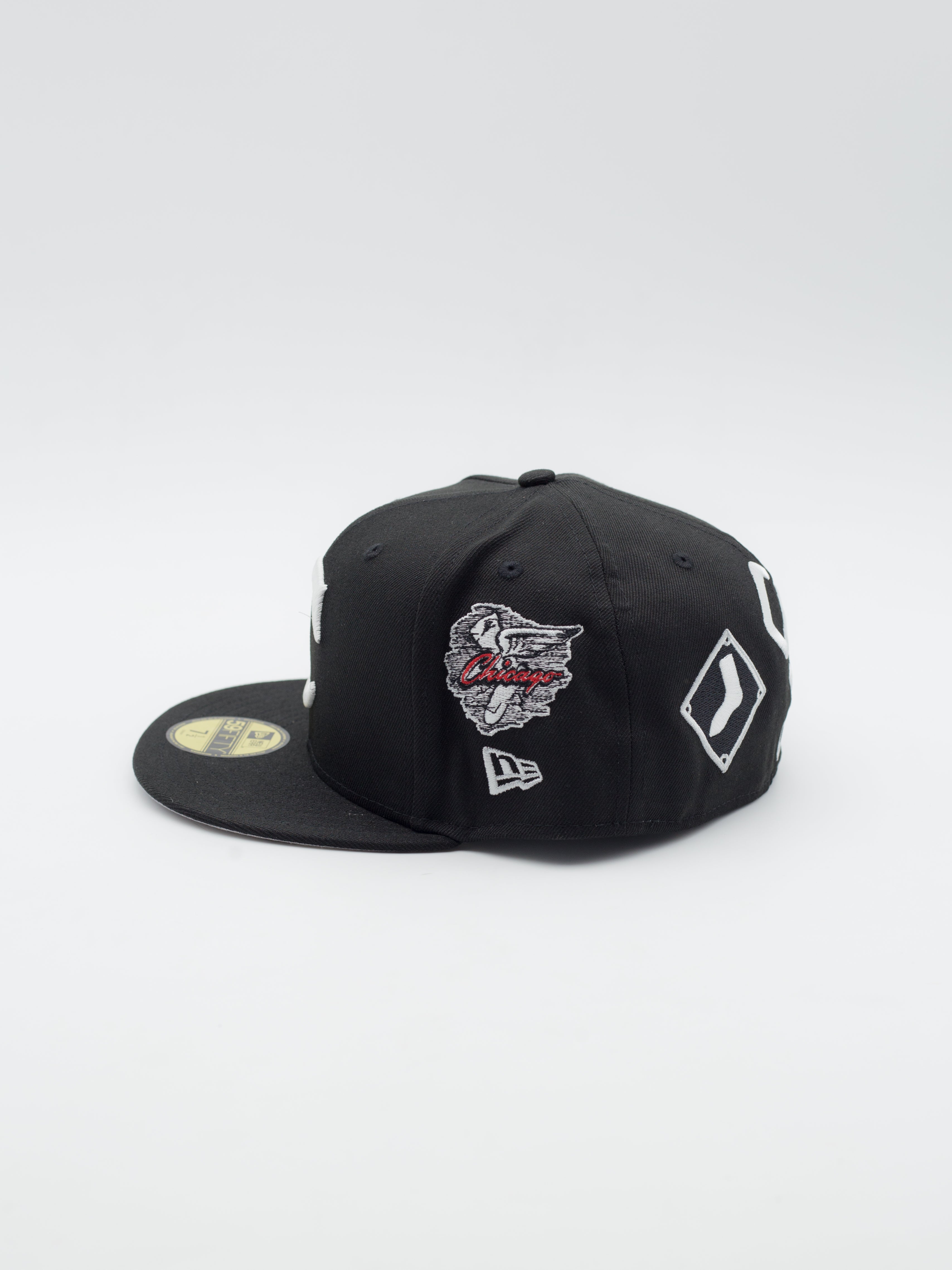 59Fifty Chicago White Sox Cooperstown Patch Black