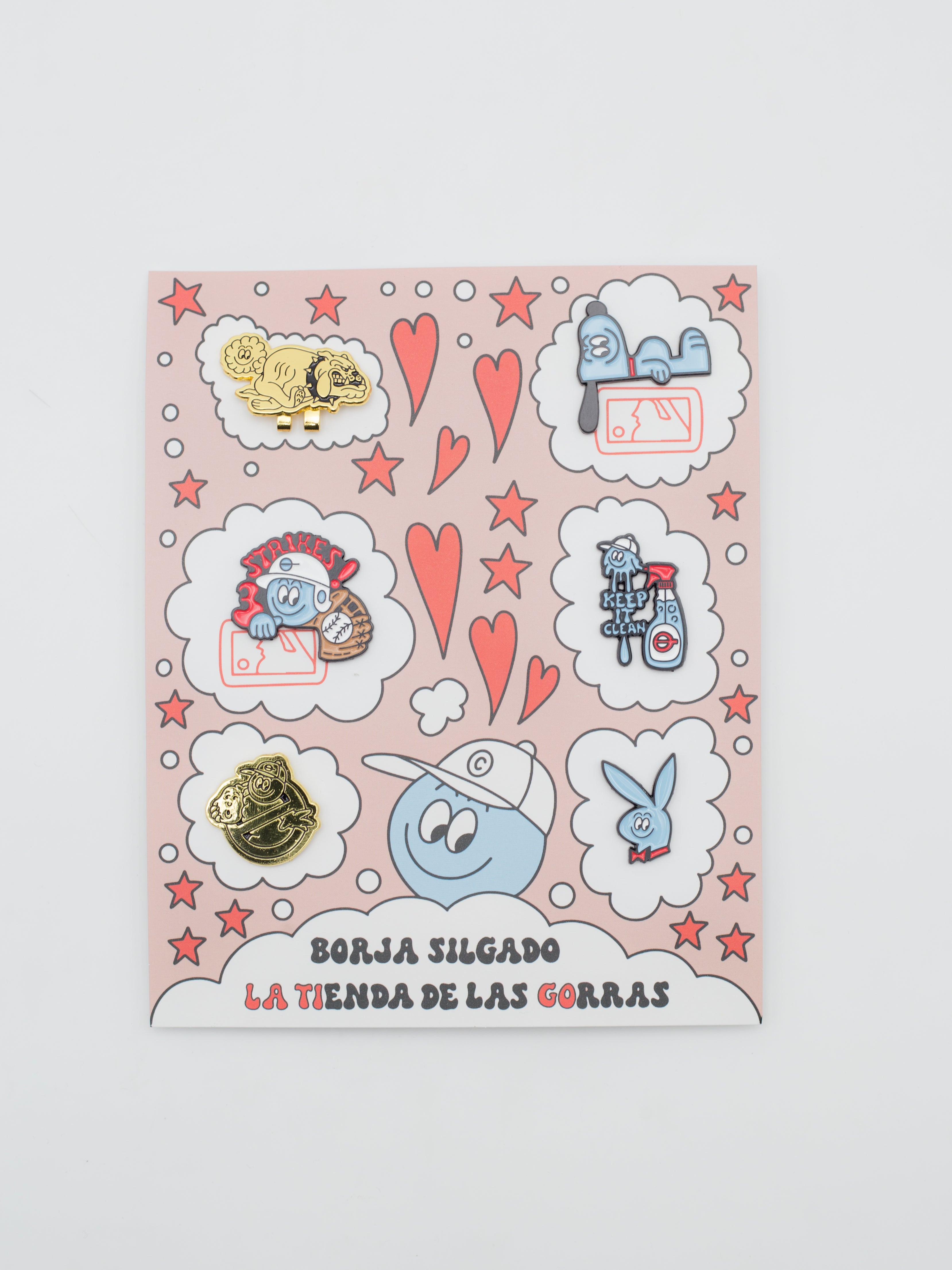 LTDLG x Borja Silgado Pack de Pins