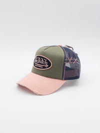 USED/03 Trucker Pink/Green/Navy