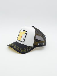 Casquette Trucker PIK5 Pikachu Noir/Blanc