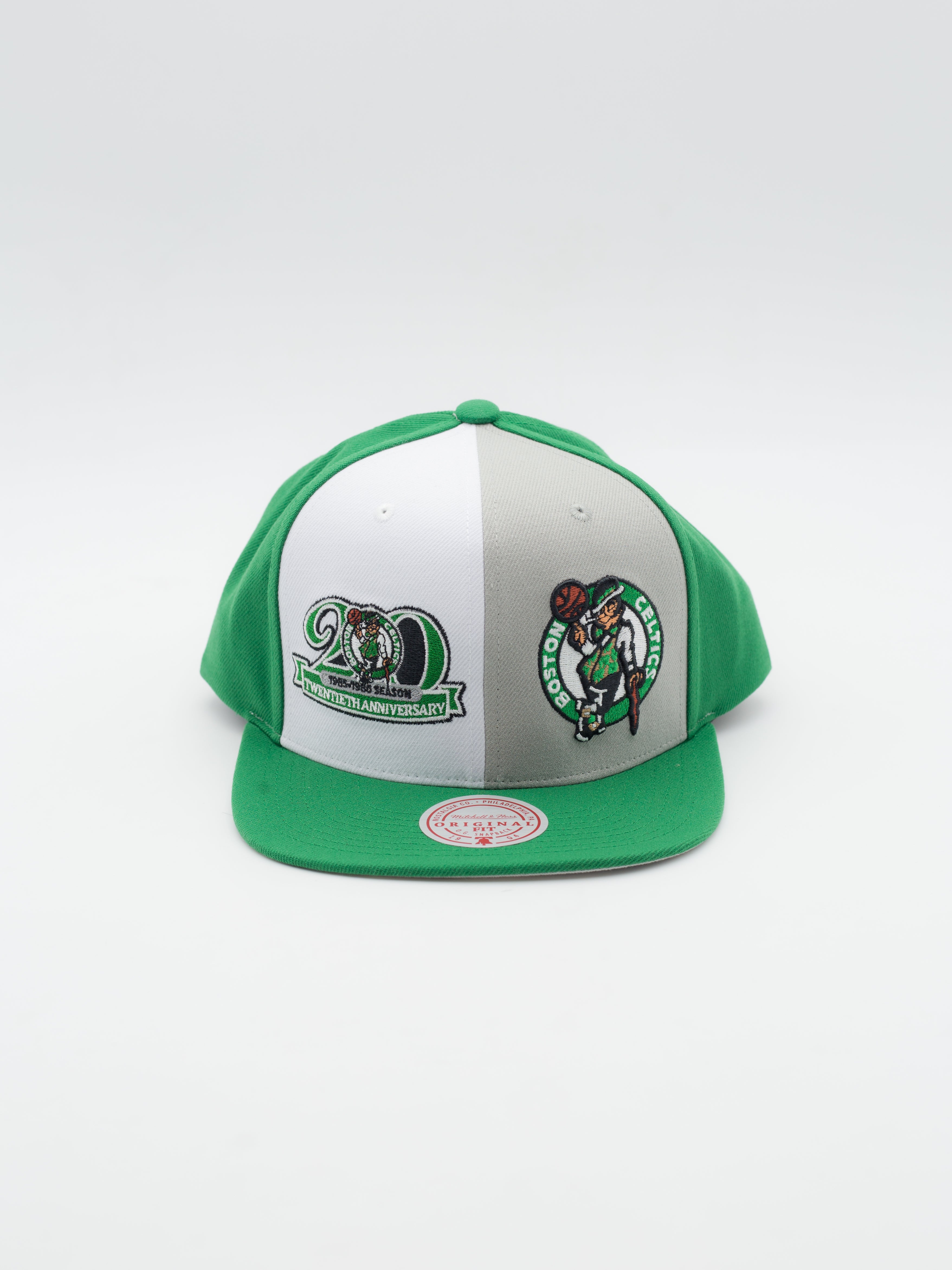 Casquette snapback contrastée naturelle Boston Celtics HWC
