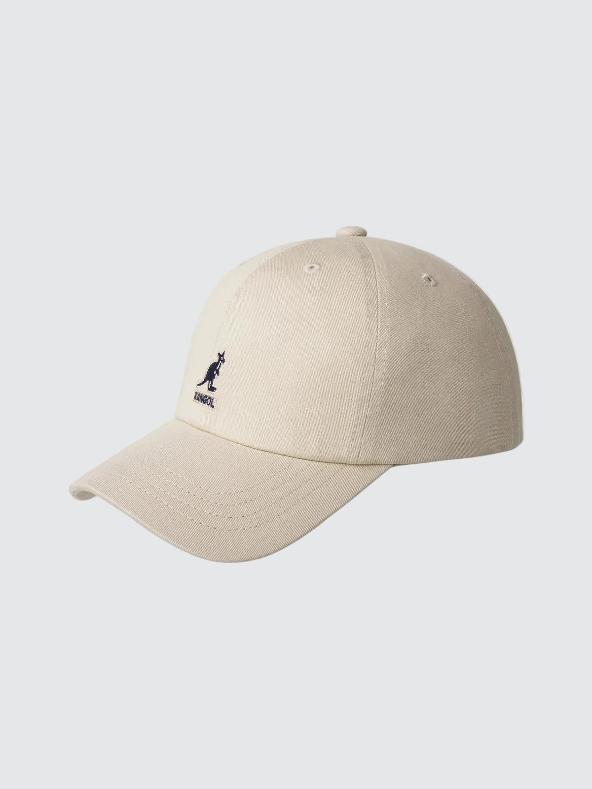 Casquette de baseball kaki délavée