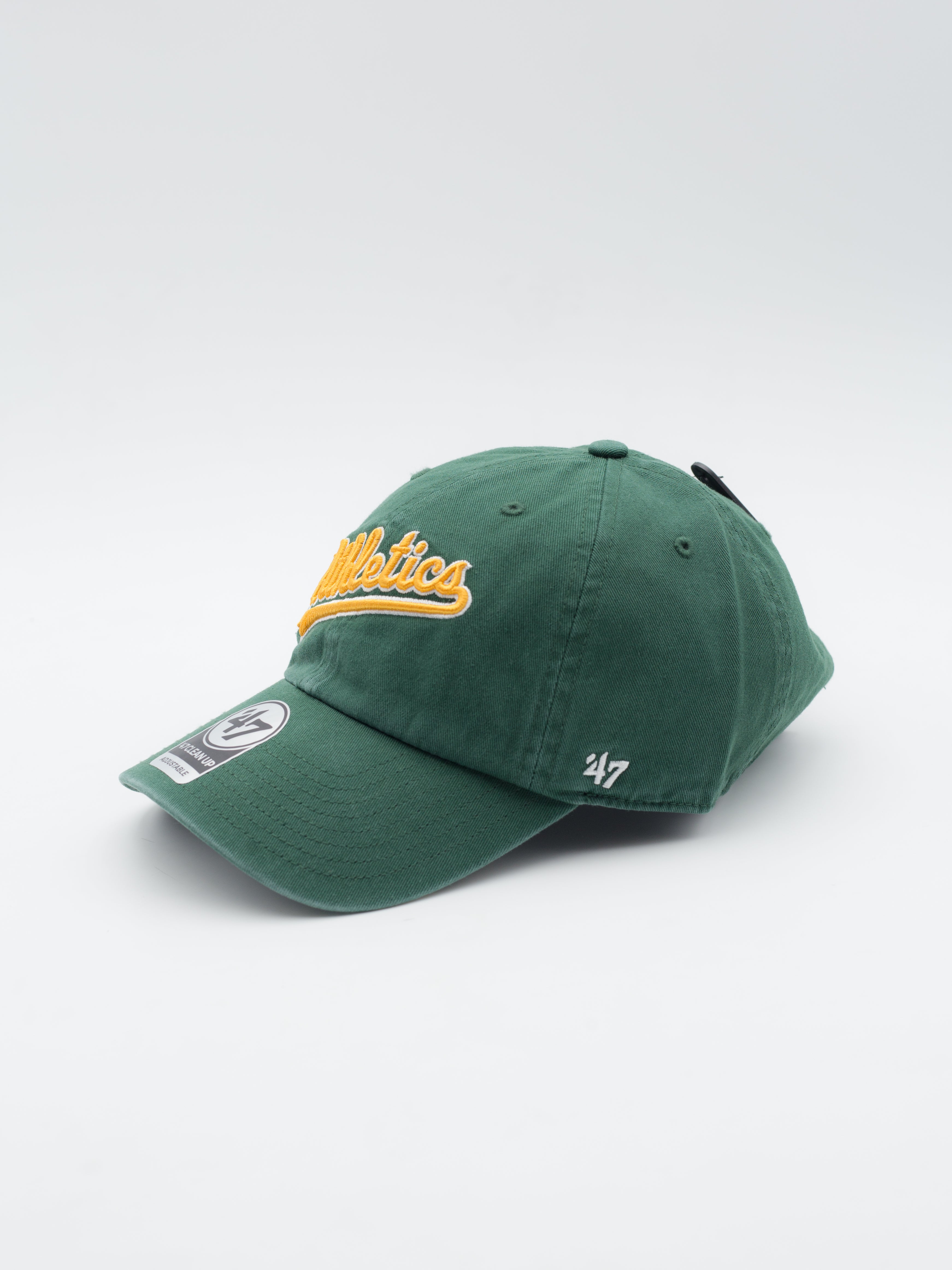 CLEAN UP Oakland Athletics Script Green