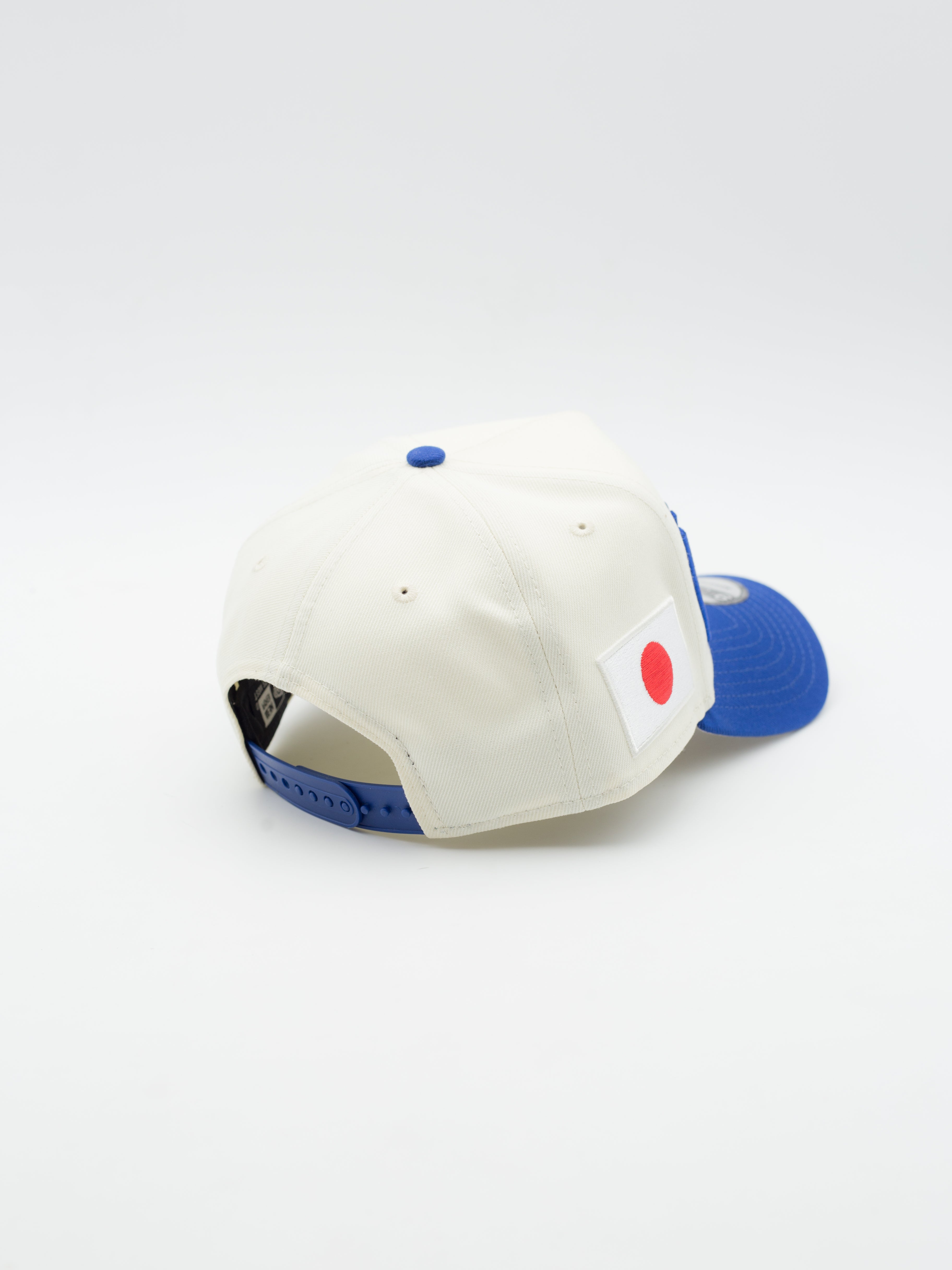 9FORTY A-Frame Los Angeles Dodgers Kanji Cream/Blue