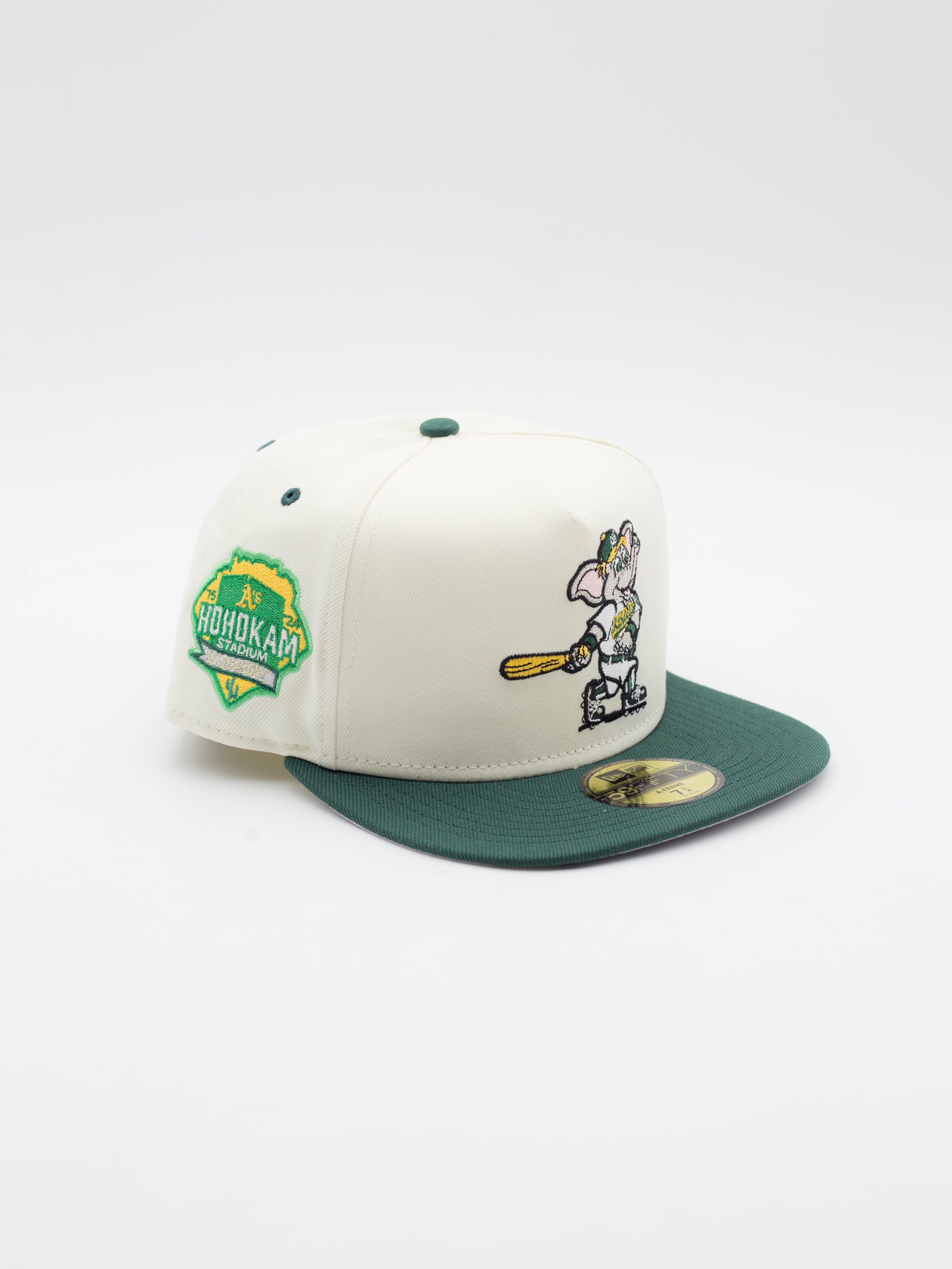 59FIFTY A-Frame Oakland Athletics Mascot  Beige/Green