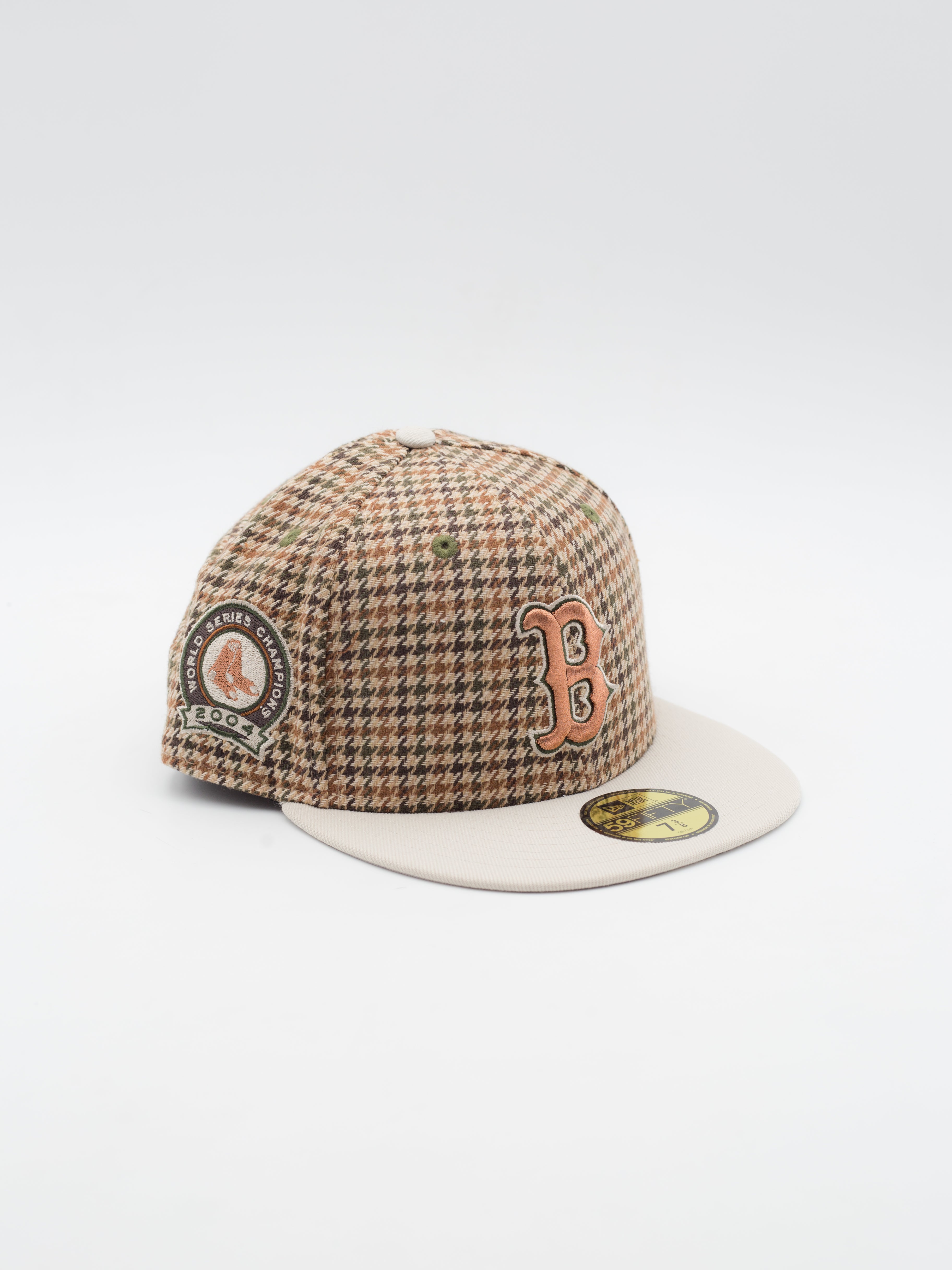 59FIFTY Houndstooth Boston Red Sox