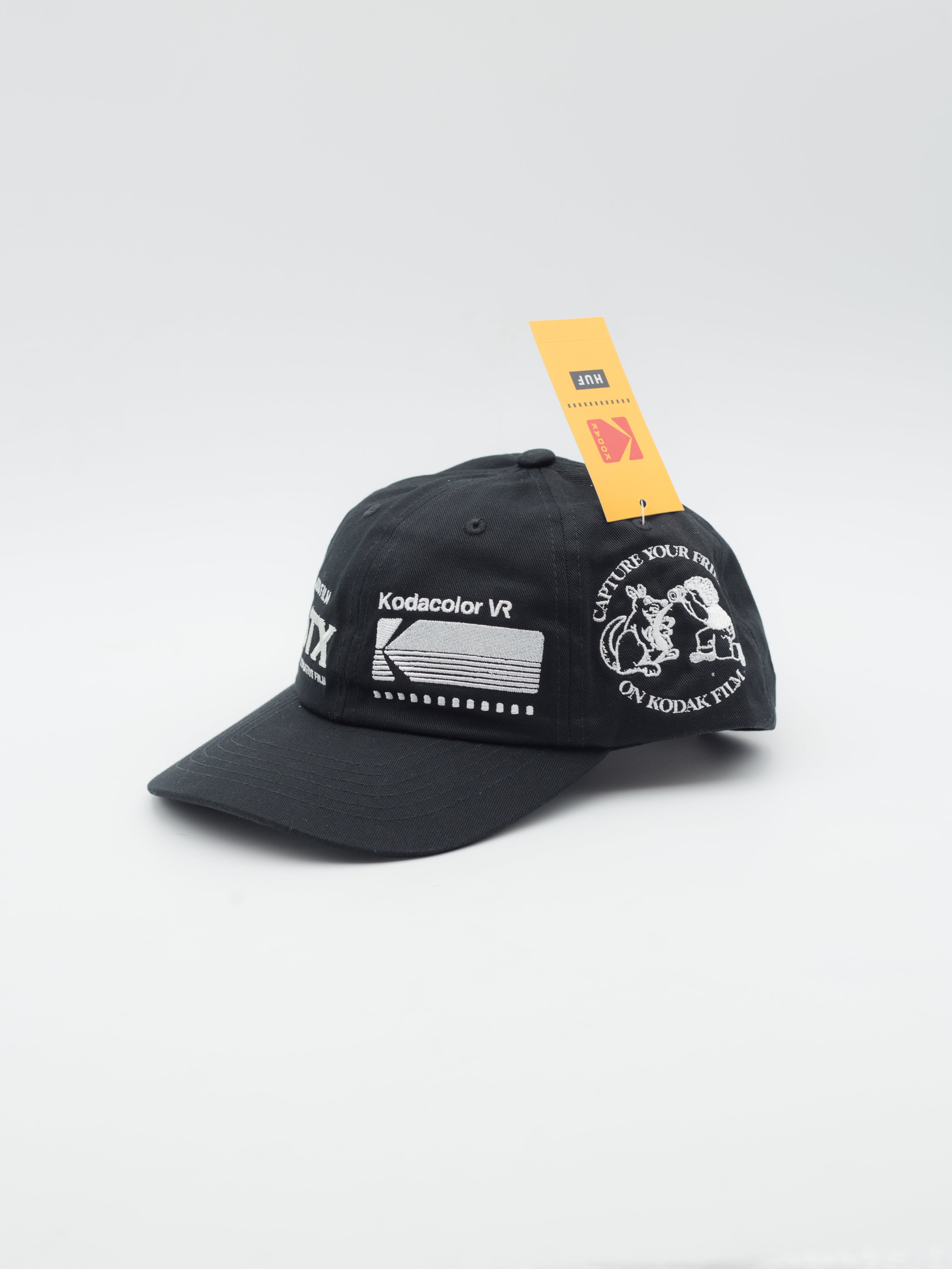 HUF x Kodak Film Snapback Black