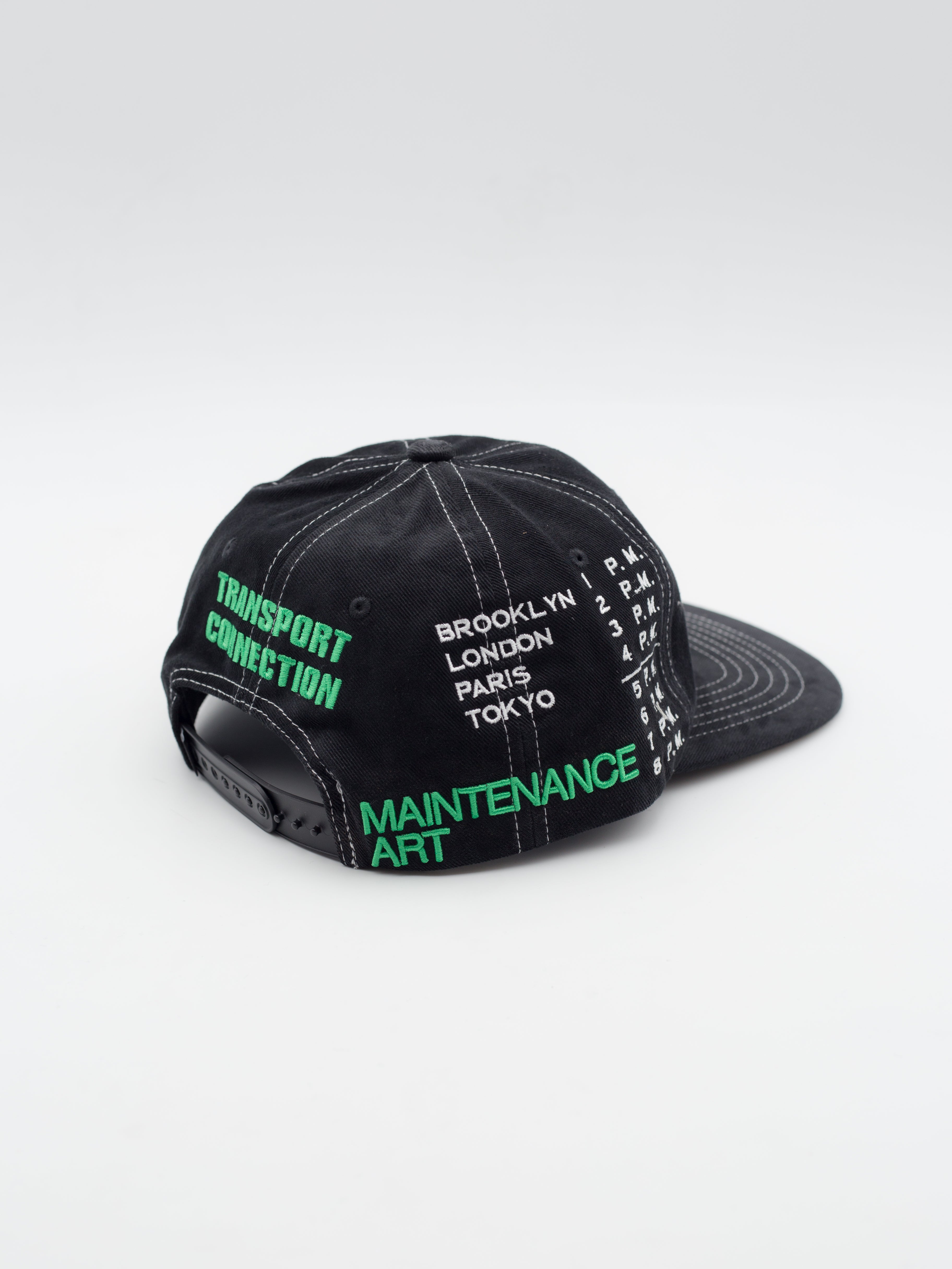 Transport Connection Snapback Black