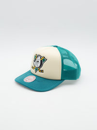 Vintage Block Anaheim Ducks Trucker Green/Beige