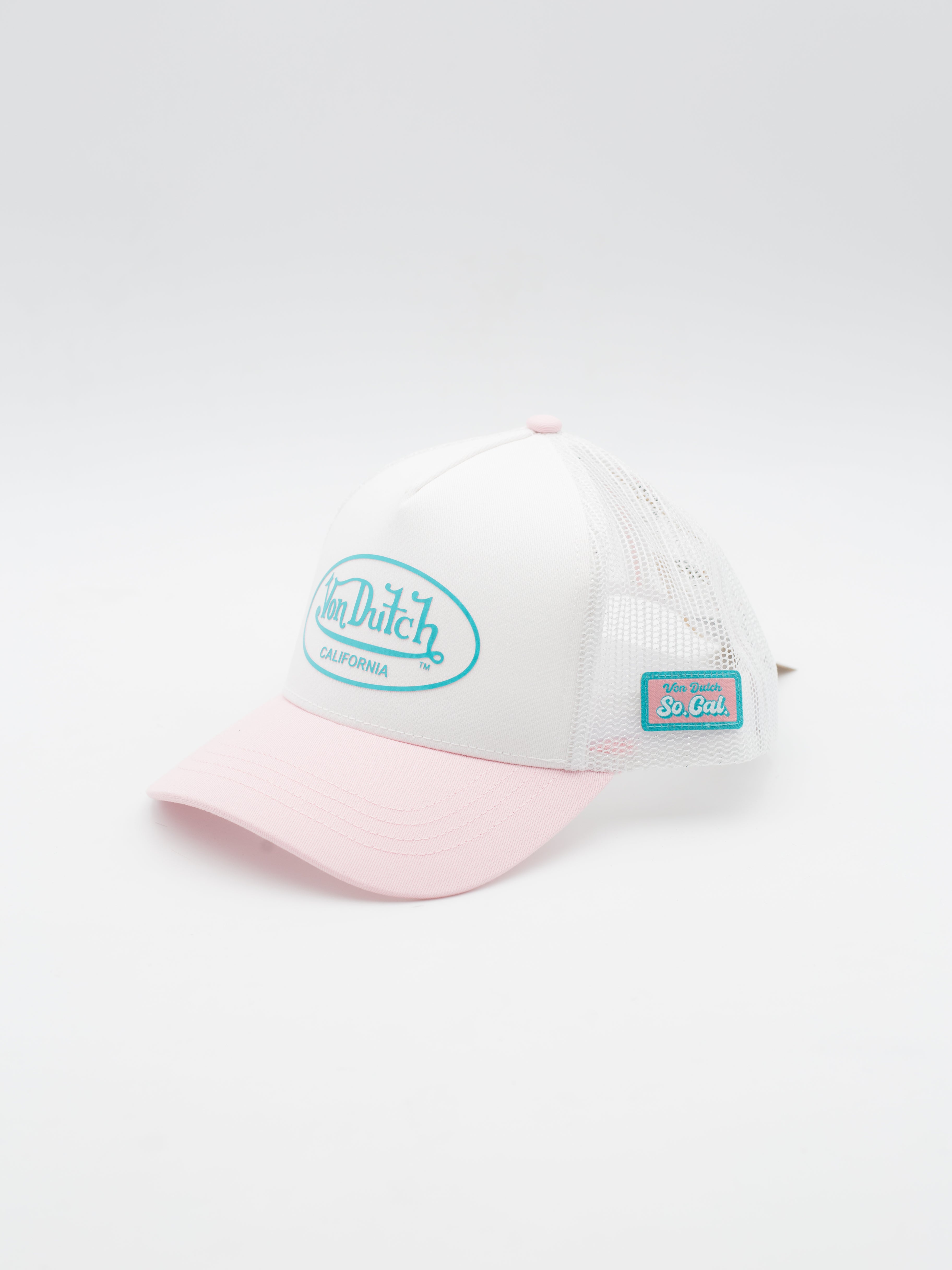 3D/PI Trucker White/Pink