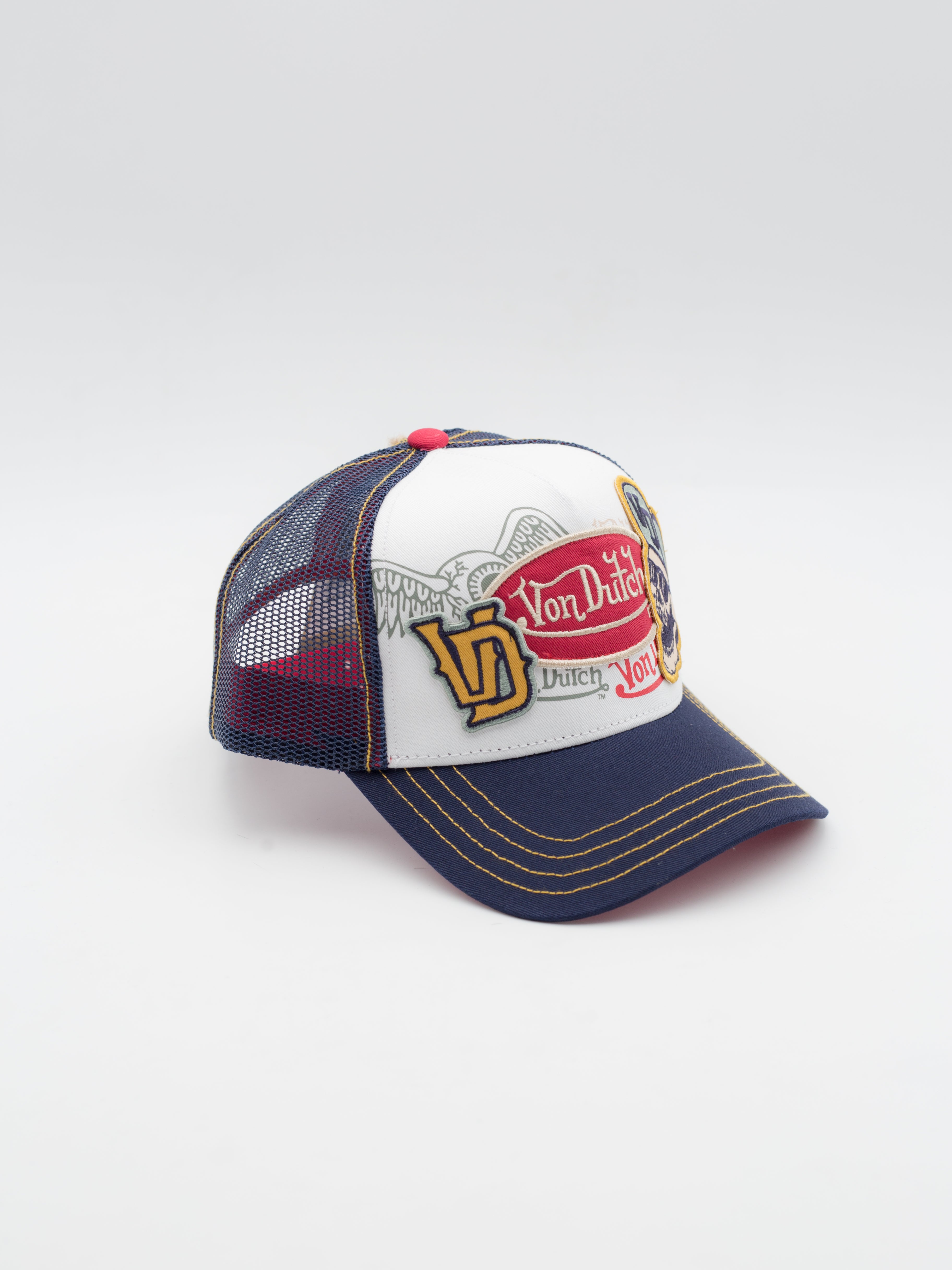 CT/BAD Trucker White/Blue