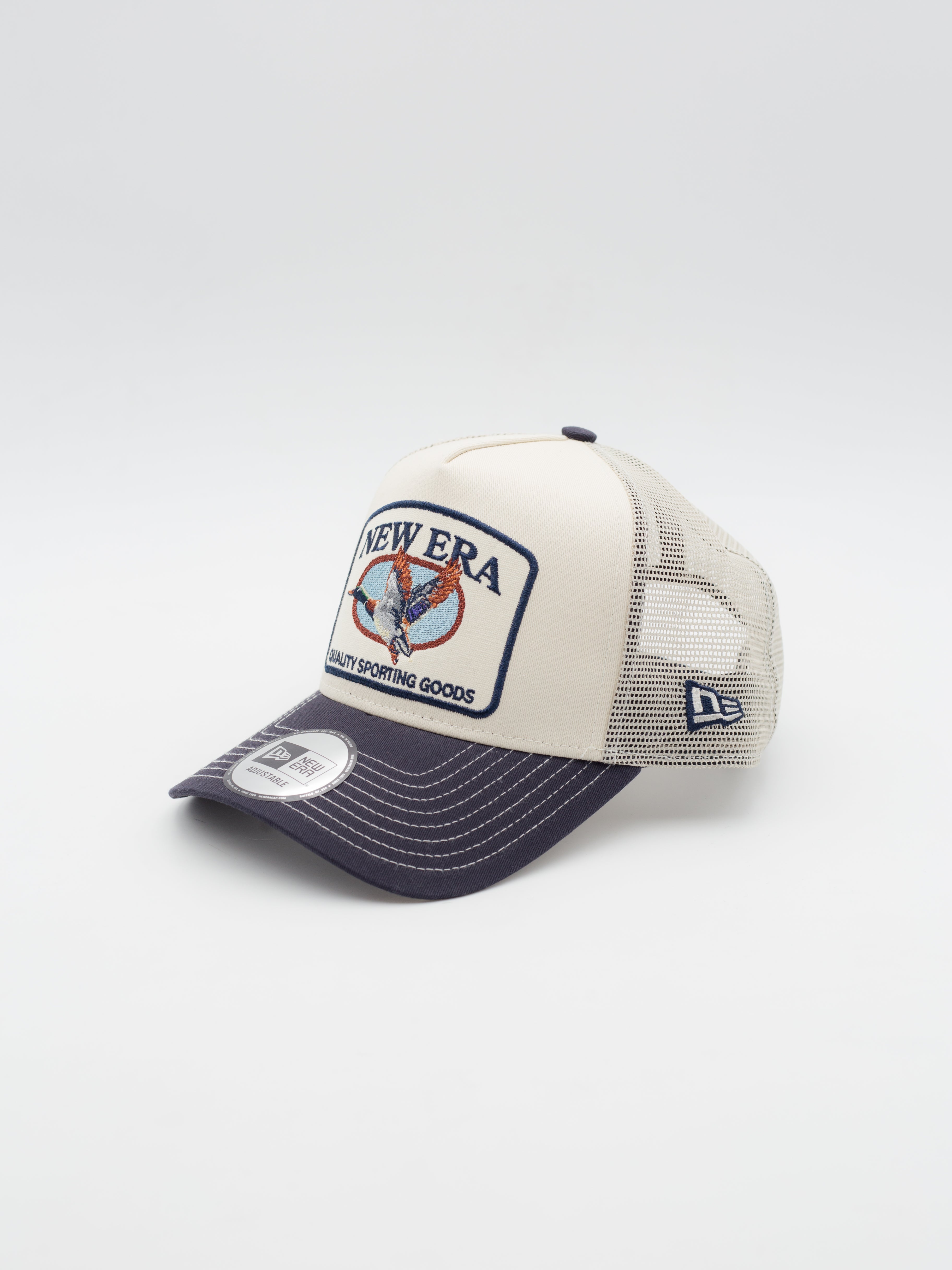 9FORTY Animal Patch Trucker Beige/Navy