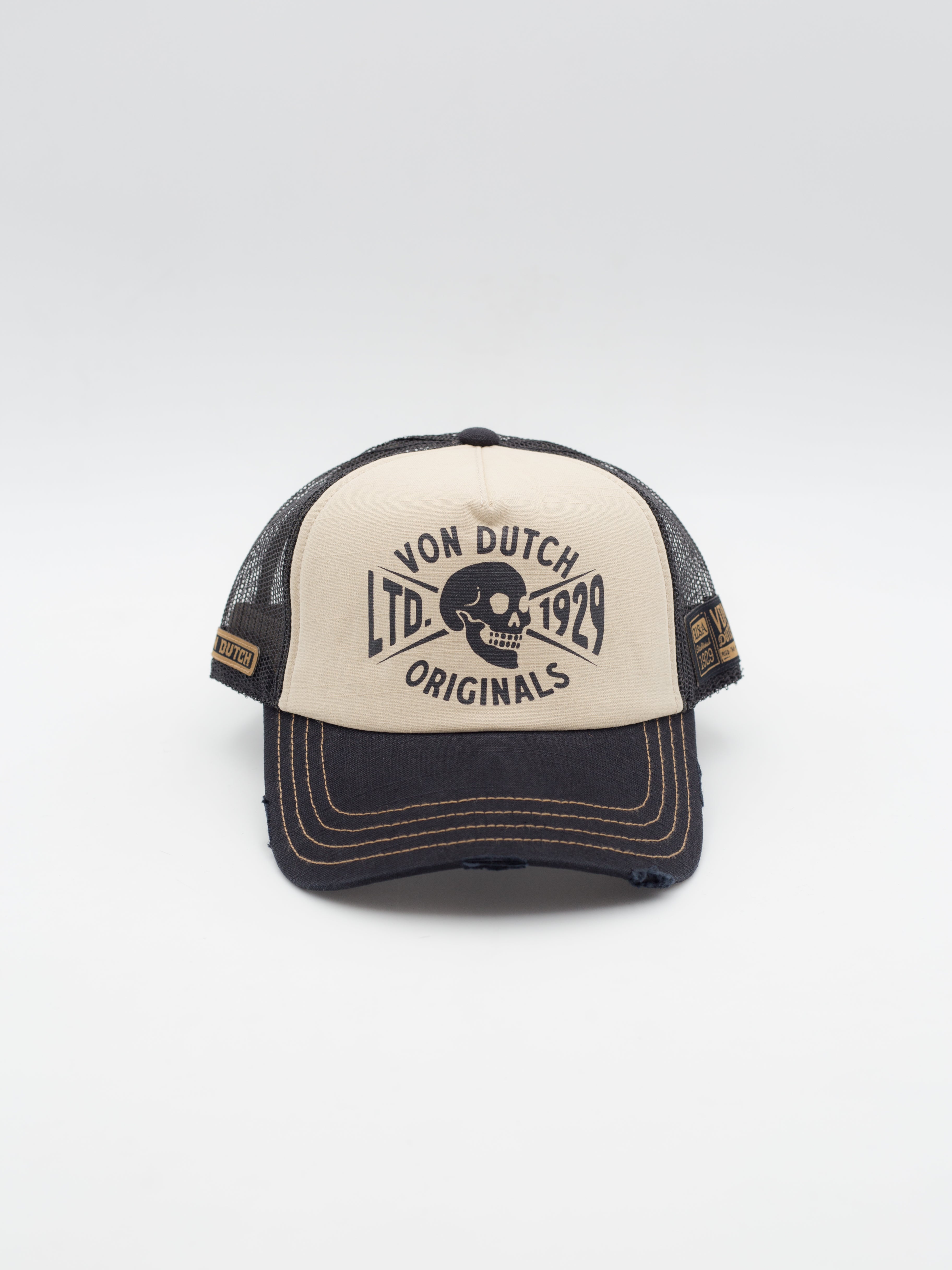 CREW/28 Trucker Black/Beige