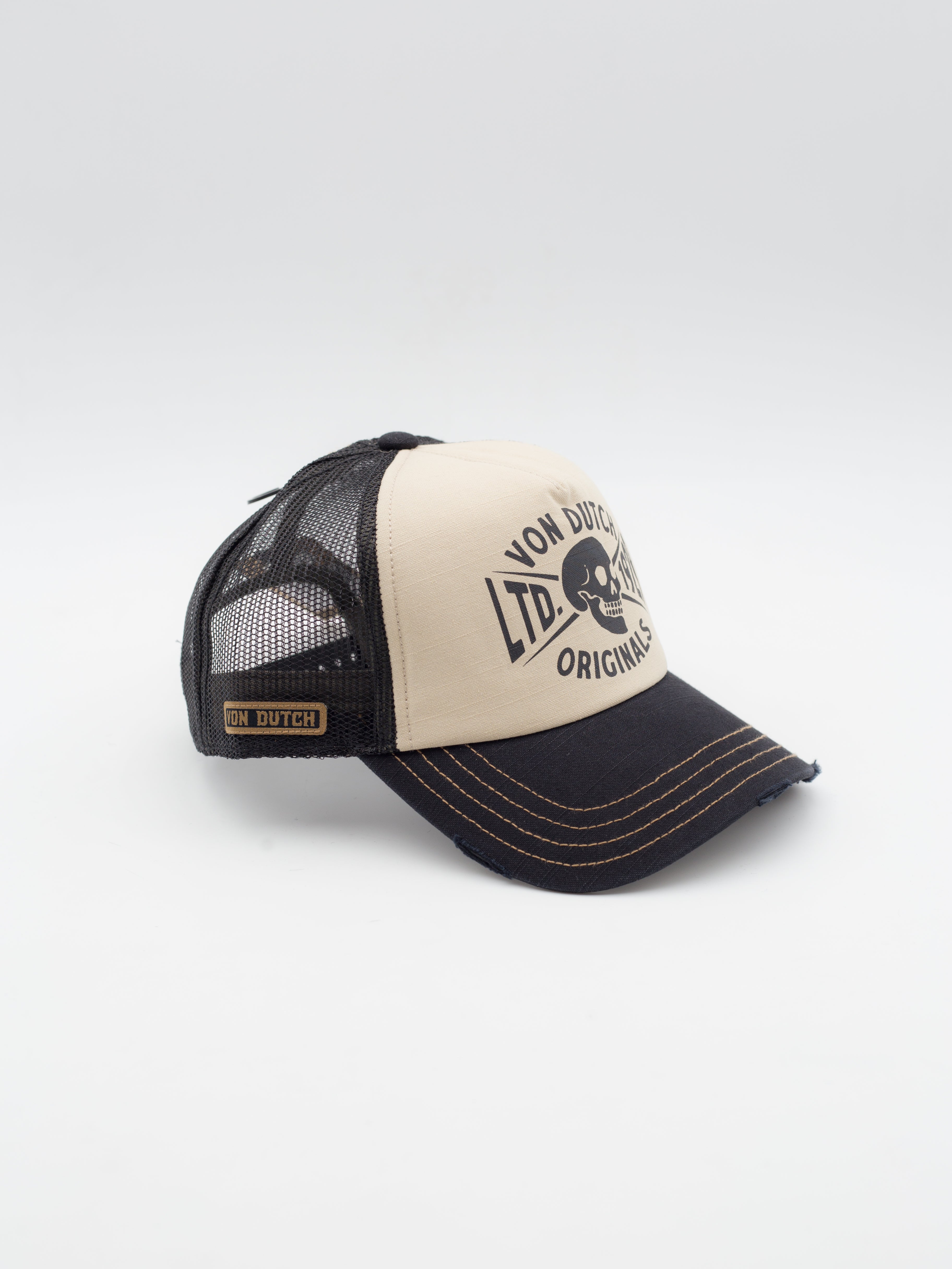 CREW/28 Trucker Black/Beige