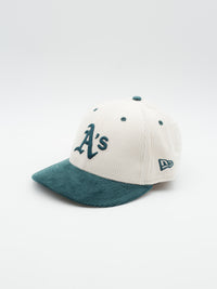 59FIFTY Low Profile Corduroy Oakland Athletics Beige/Green