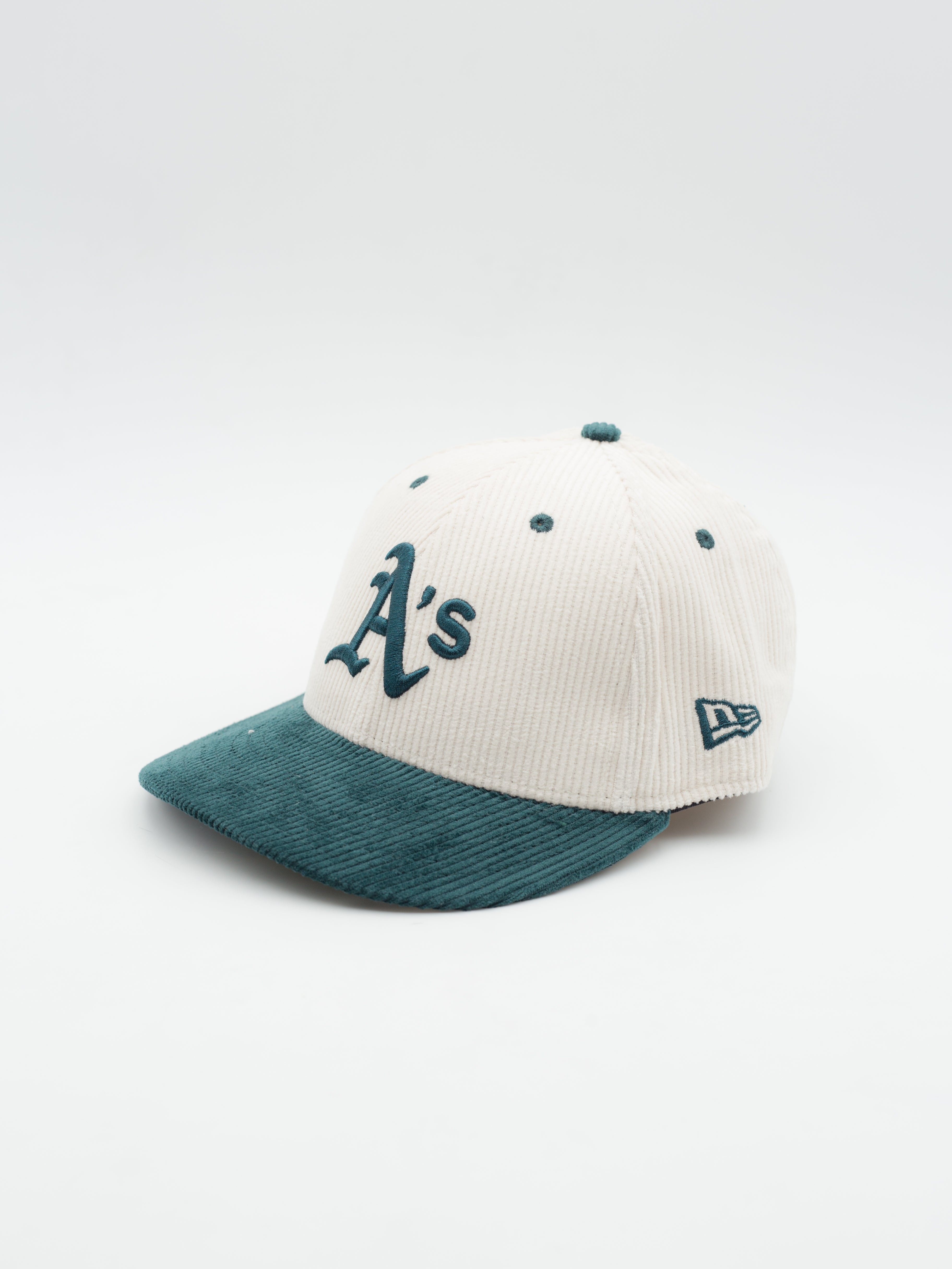 59FIFTY Low Profile Corduroy Oakland Athletics Beige/Green