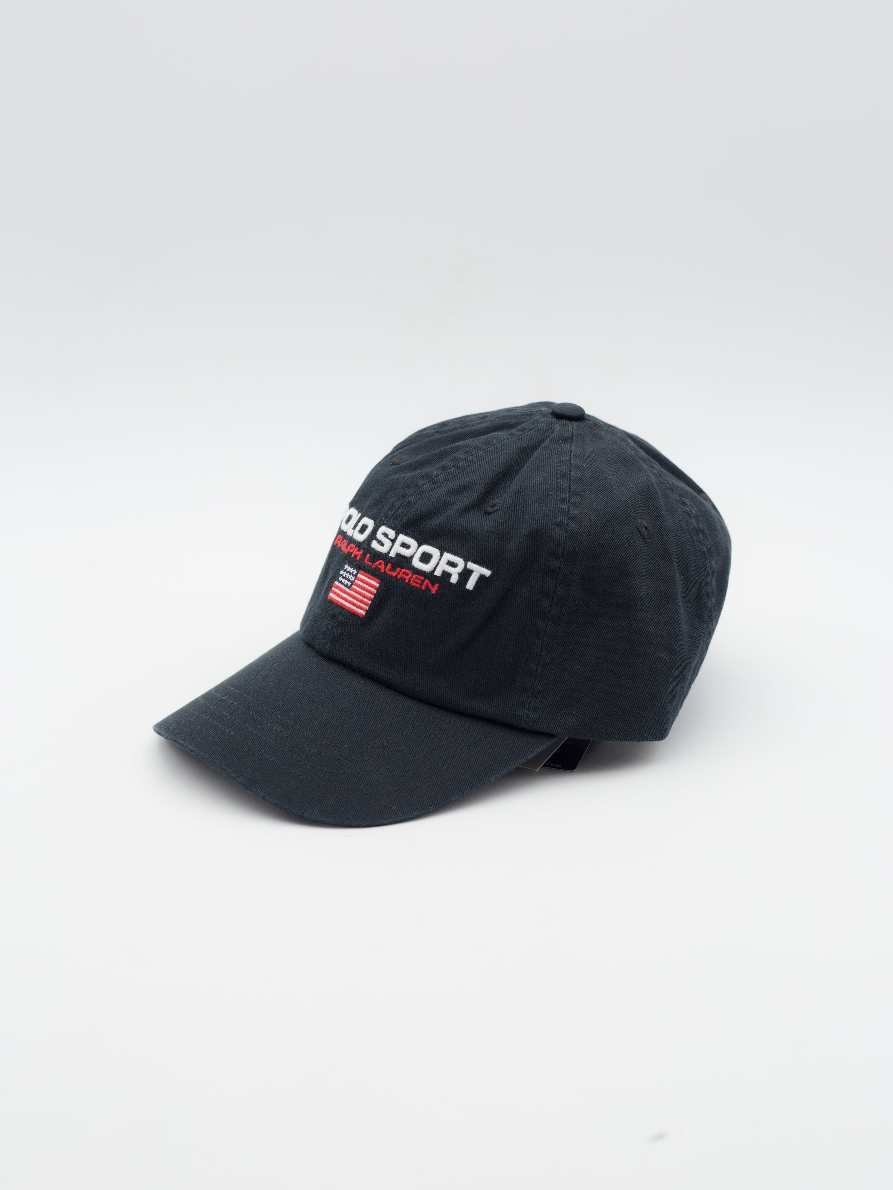 Polo Sport Dad Hat Black