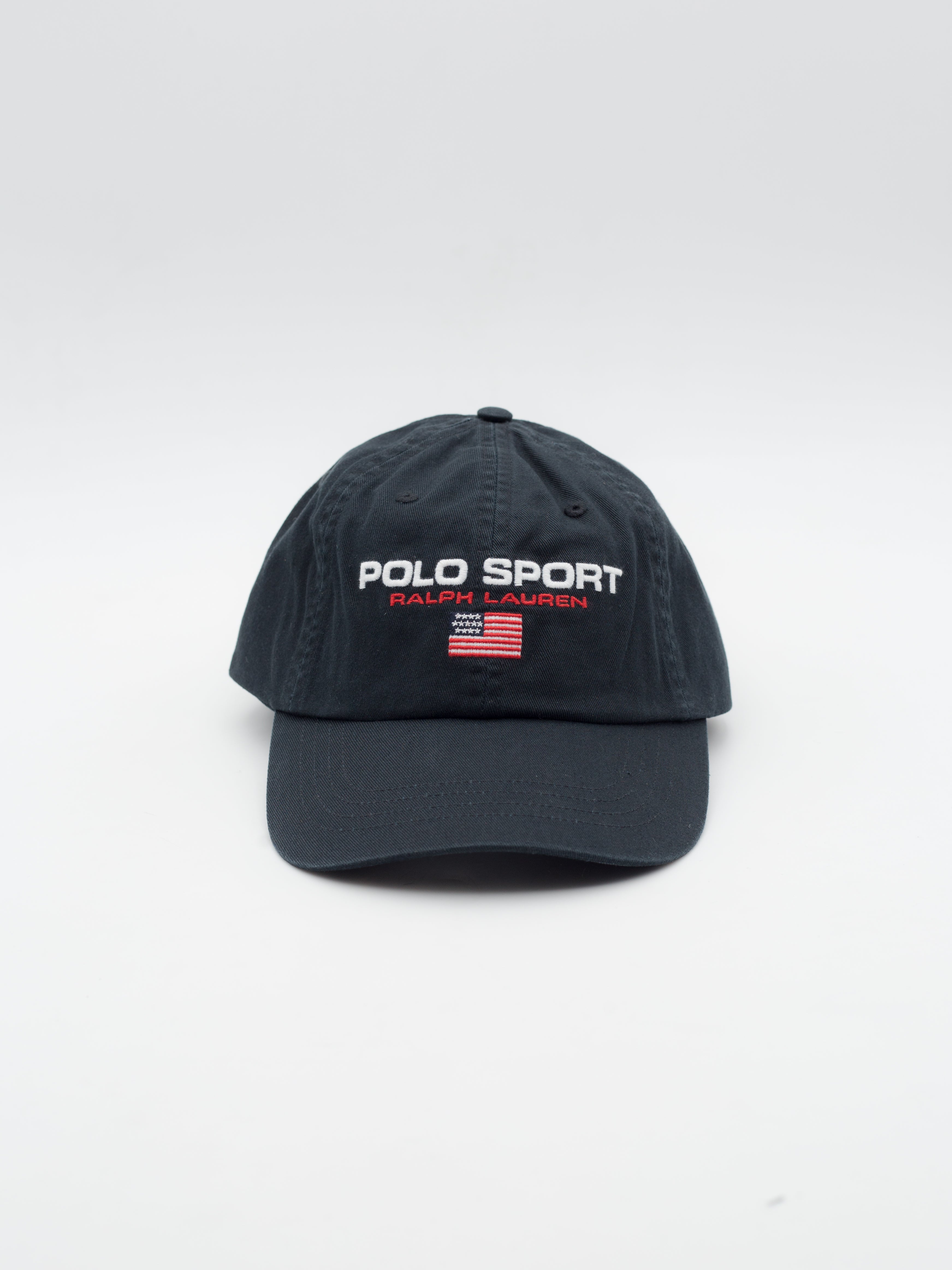 Polo Sport Dad Hat Black