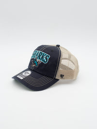 BRANSON CLEAN UP Toscaloosa San Jose Sharks Trucker Black