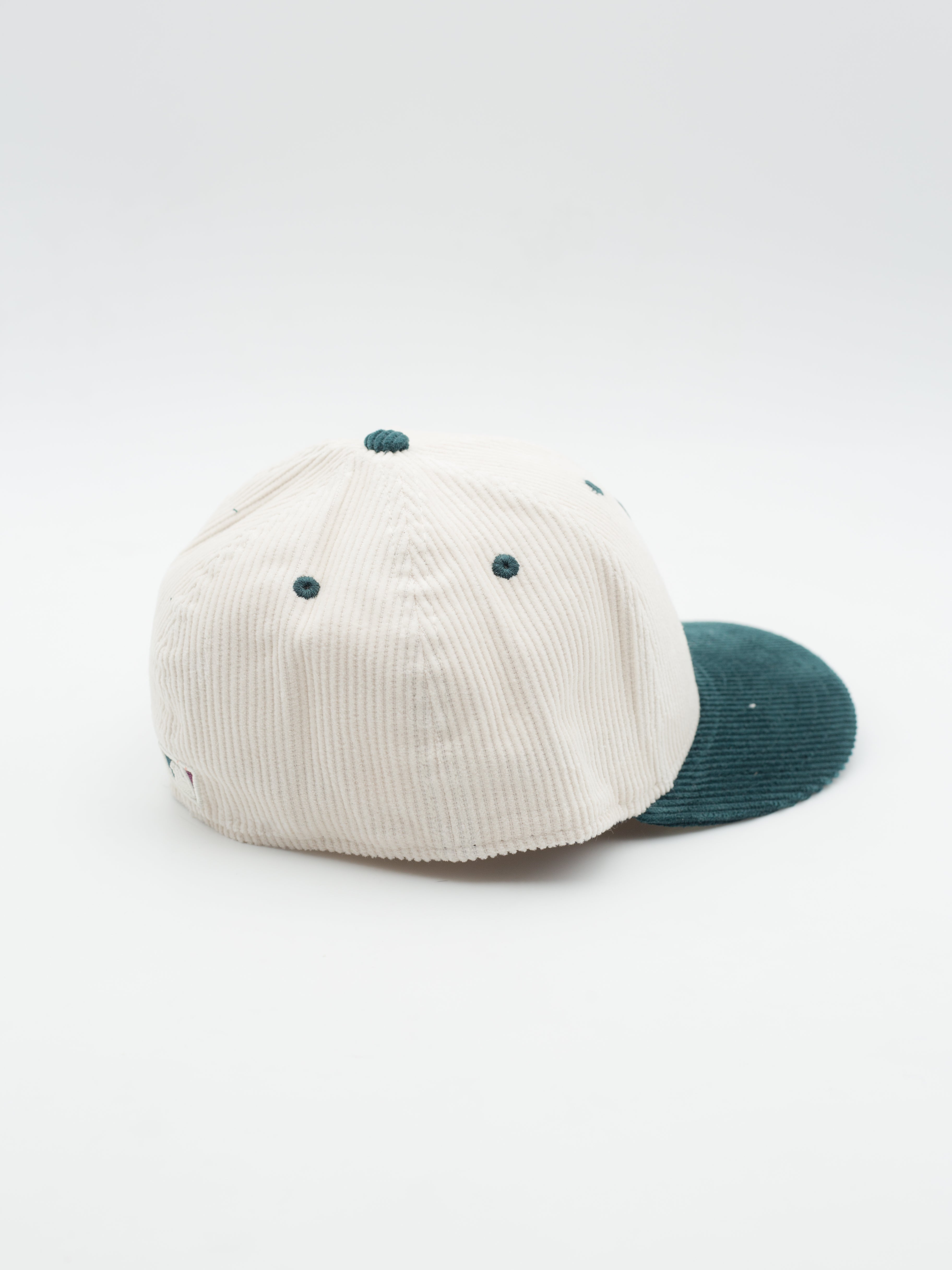 59FIFTY Low Profile Corduroy Oakland Athletics Beige/Green