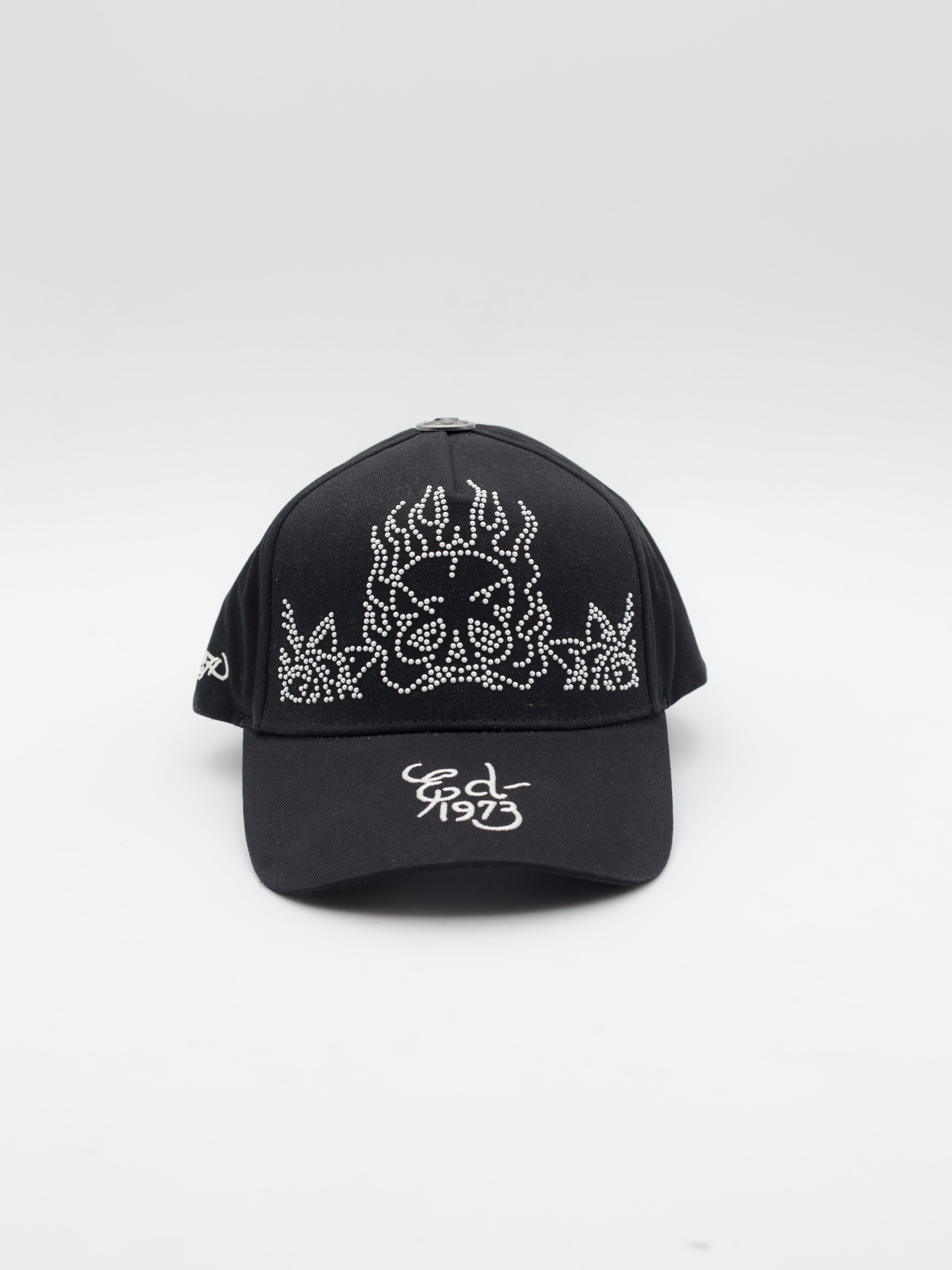 Flaming Skull Dad Hat