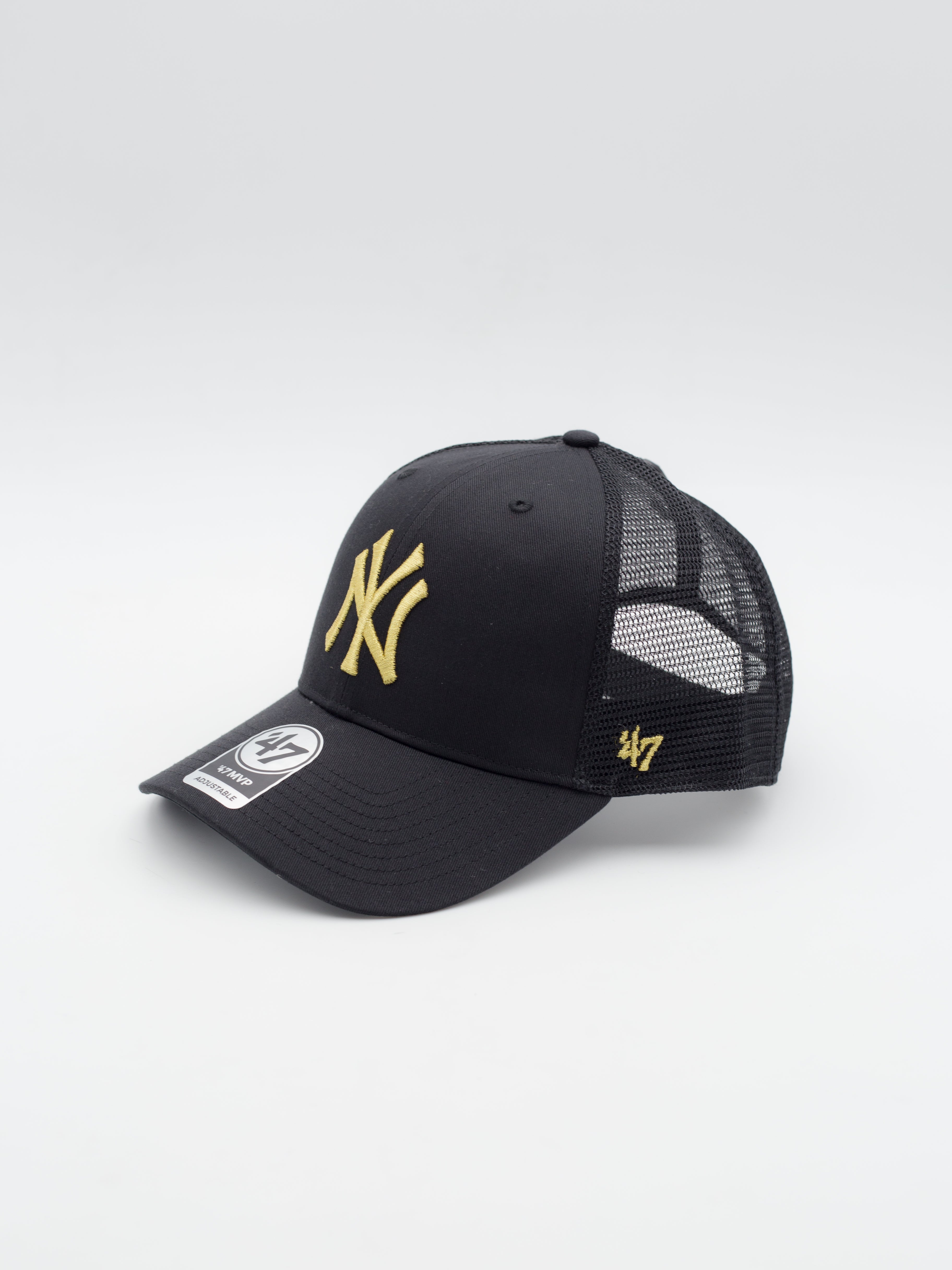 BRANSON MVP Metallic New York Yankees Trucker Black