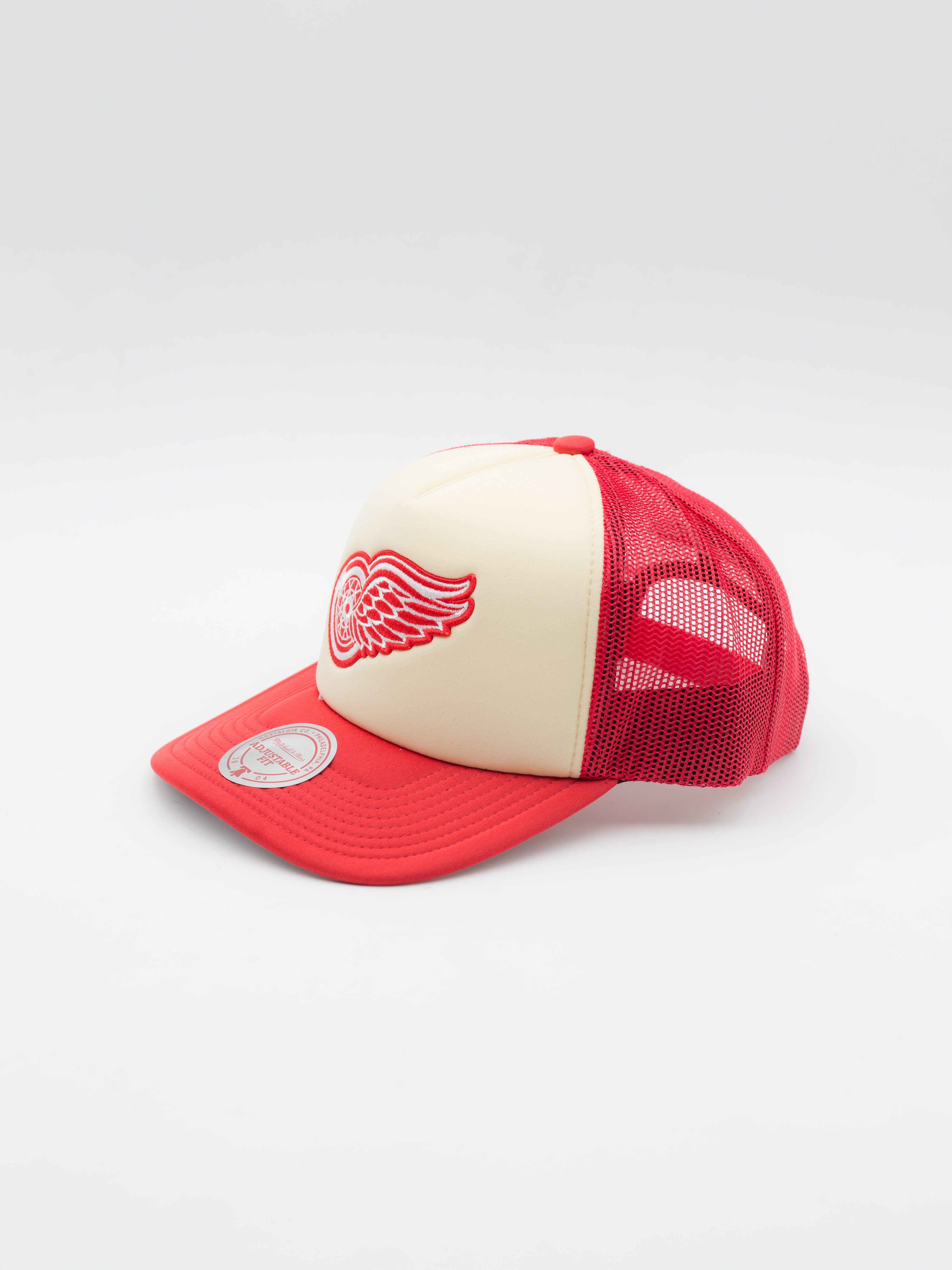 Vintage Block Detroit Red Wings Red/Beige