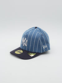 59FIFTY A-Frame Parallel New York Yankees Denim Pinstripe