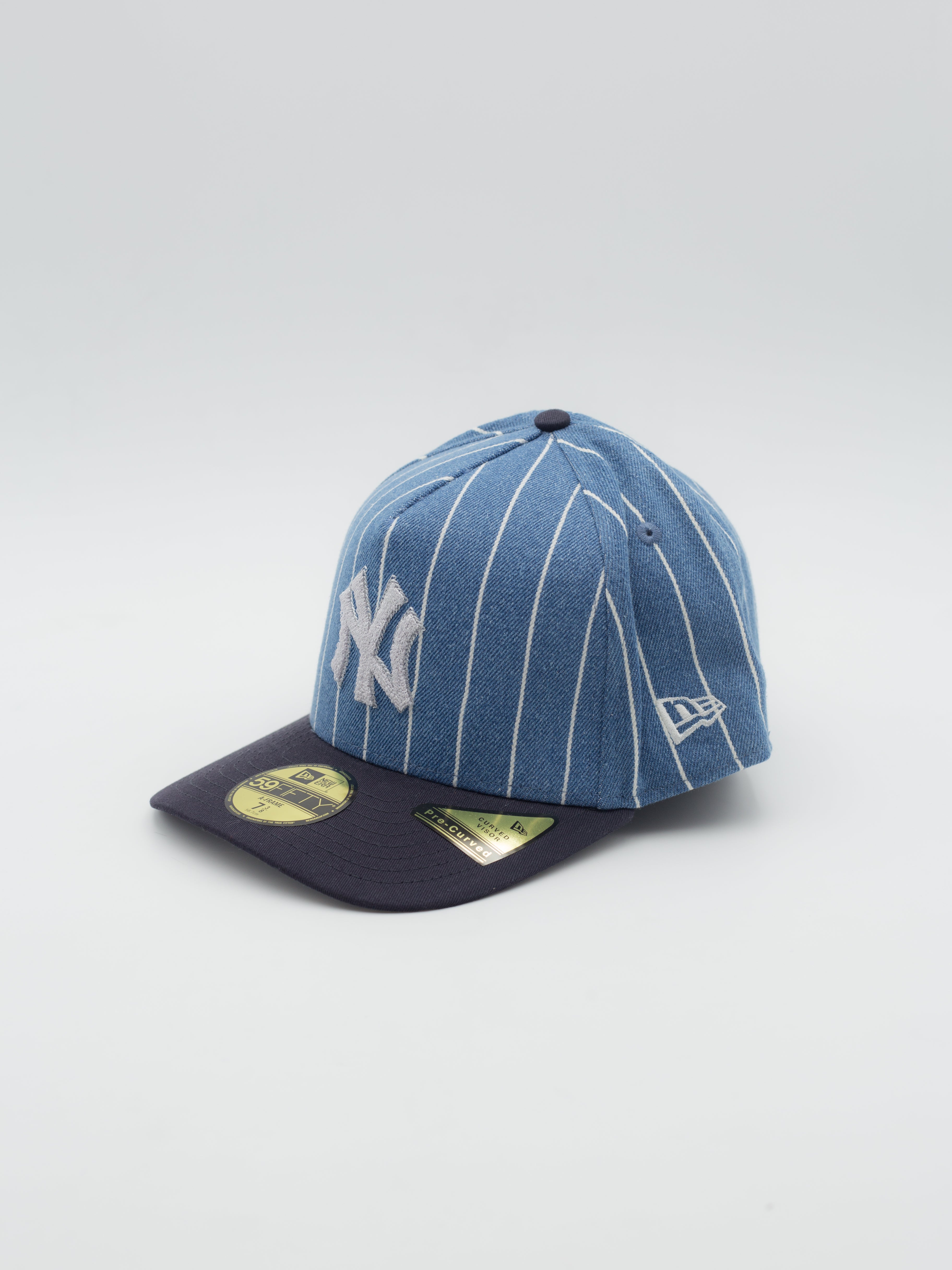 59FIFTY A-Frame Parallel New York Yankees Denim Pinstripe