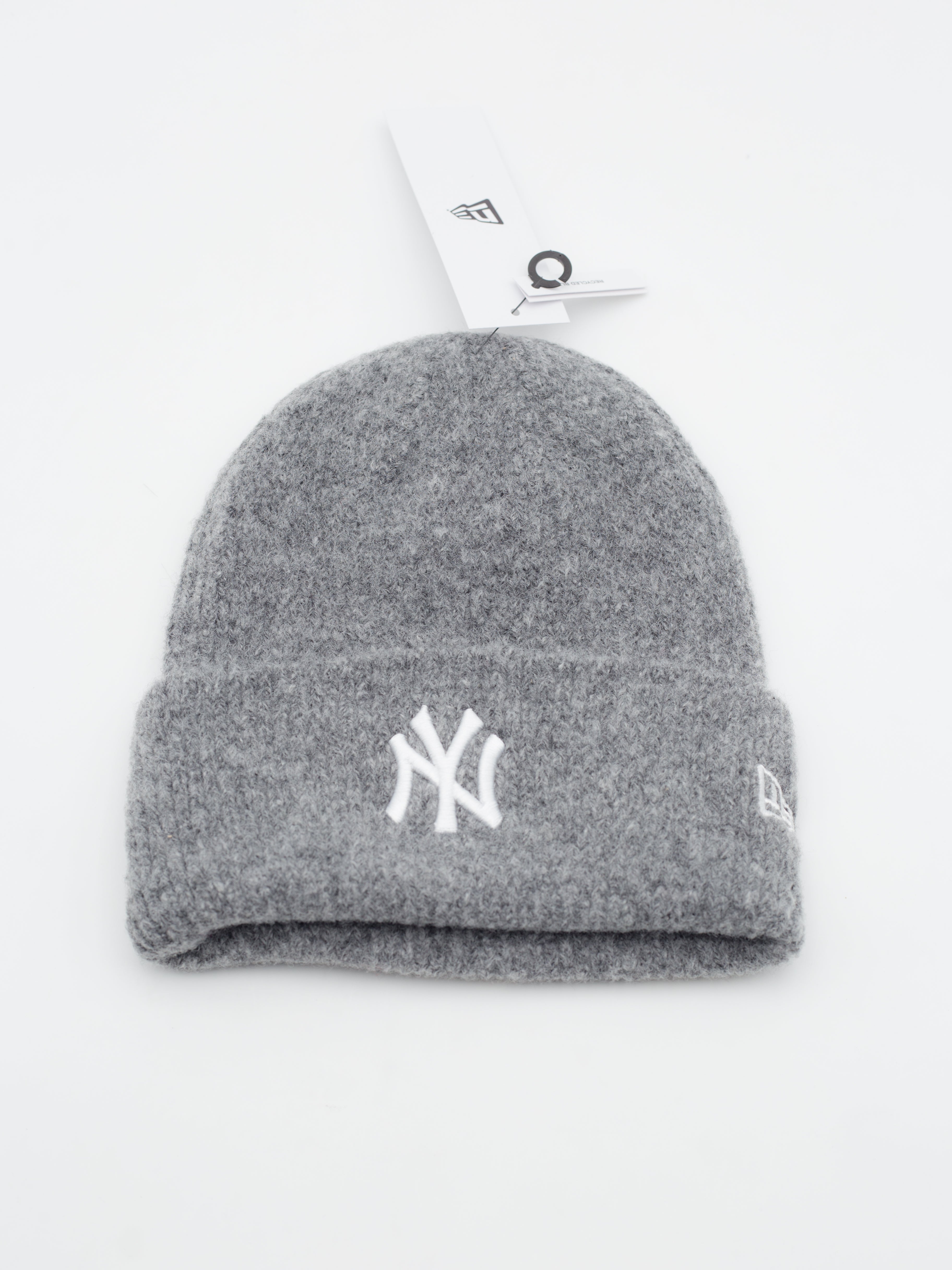 Bonnet à revers court New York Yankees bleu marine 