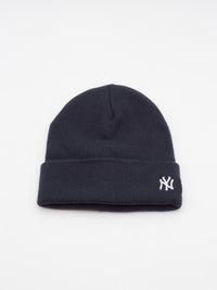 Beanie Mini Logo Cuff New York Yankees Navy