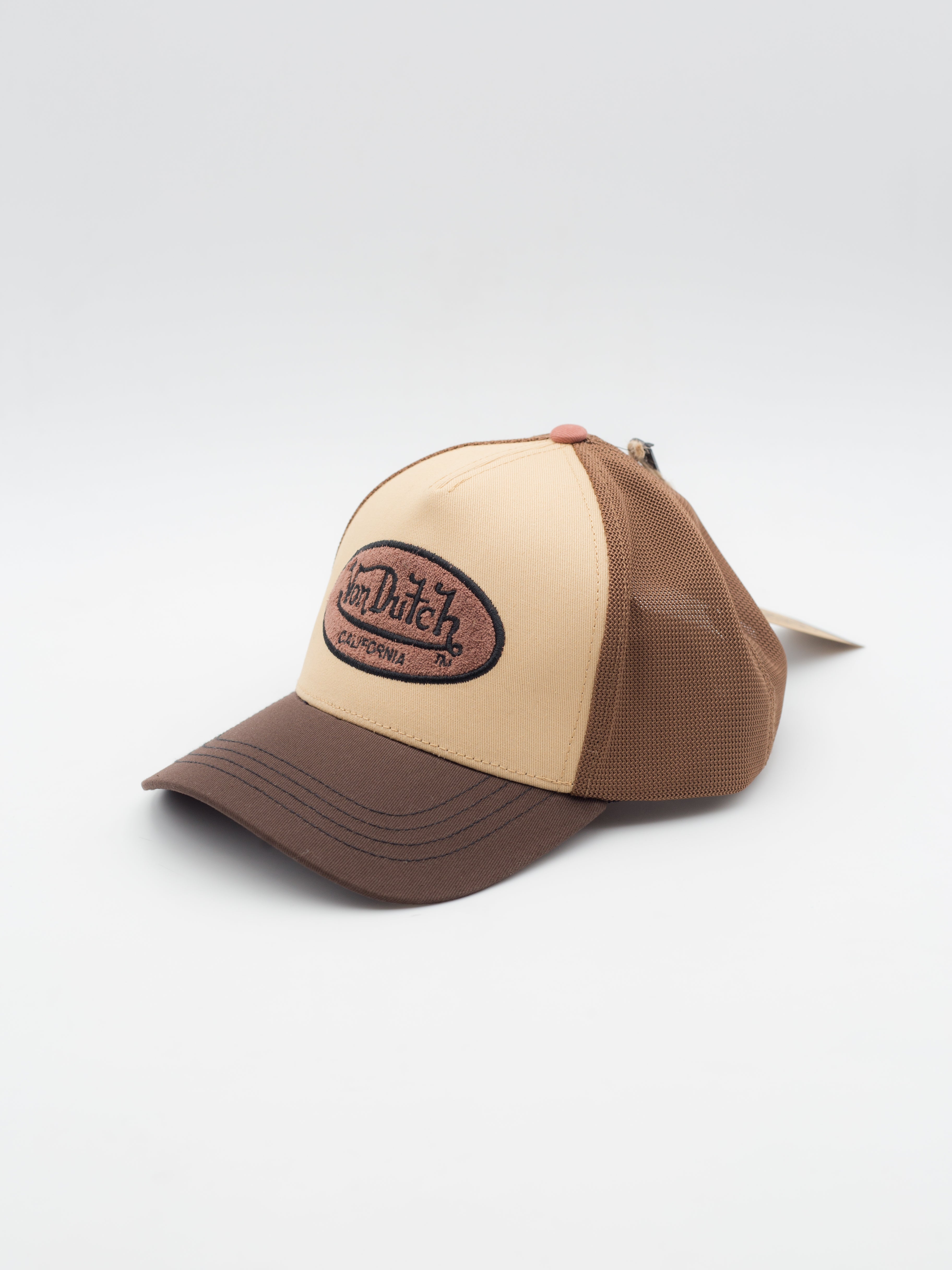 TERRYLOG01 Trucker Brown/Beige