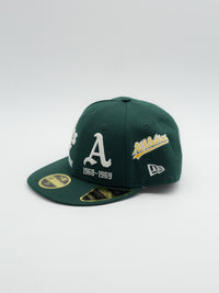 59FIFTY Historic Low Profile Oakland Athletics Green