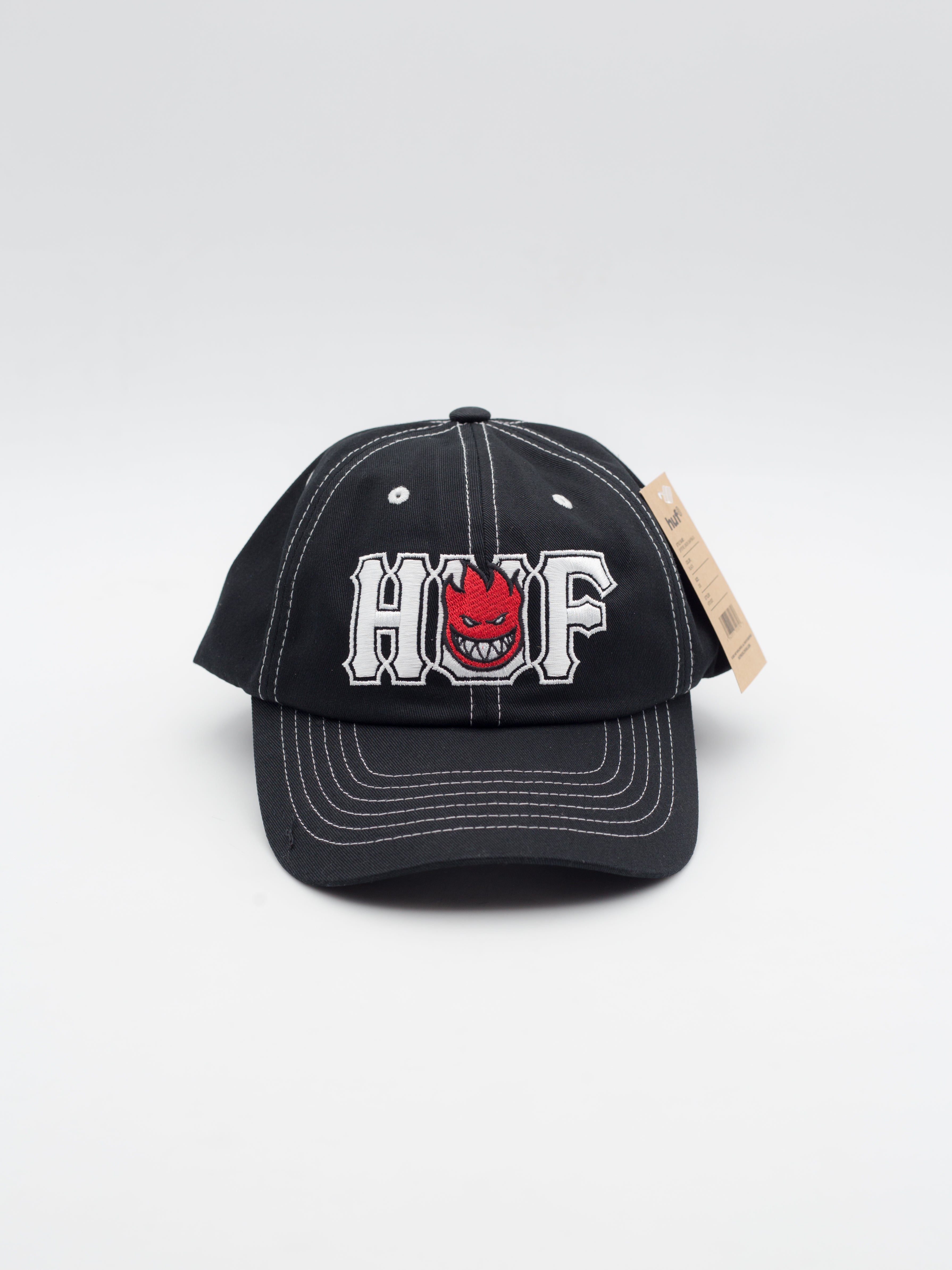 HUF x Spitfire Union Dad Hat Black