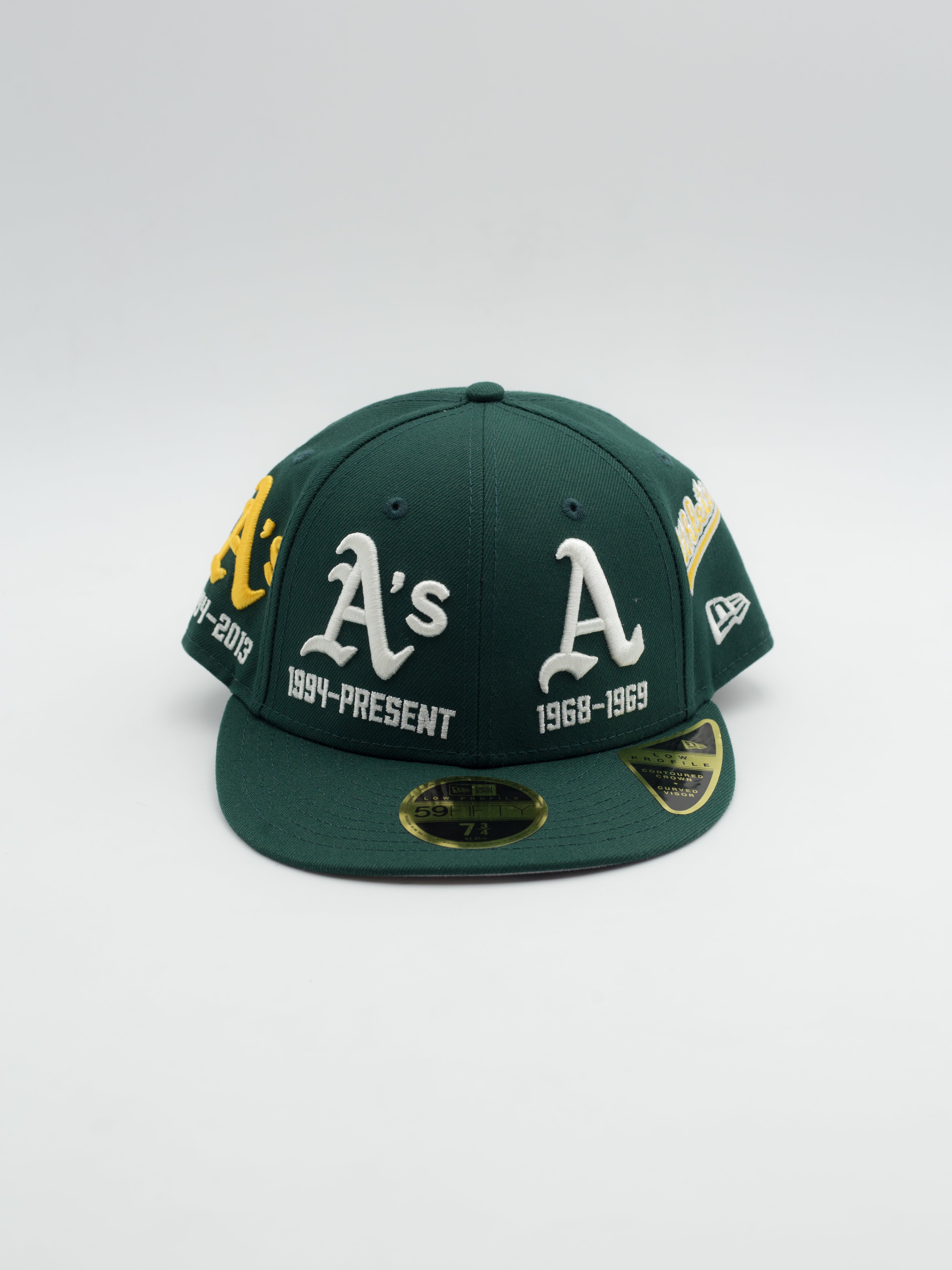 59FIFTY Historic Low Profile Oakland Athletics Green