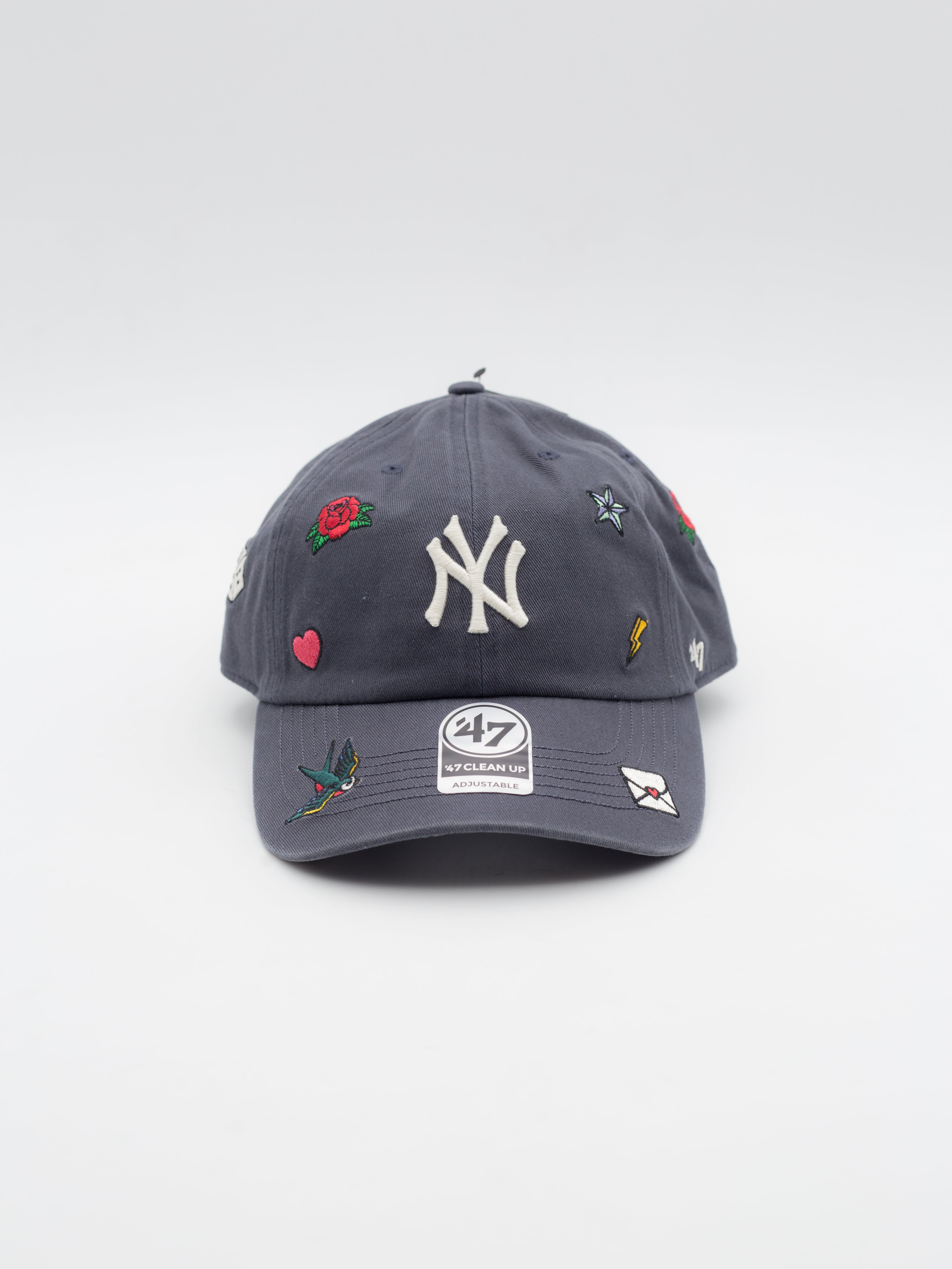 CLEAN UP Multi Scatter New York Yankees Vintage Navy