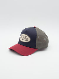 TERRY/21 Trucker Navy/Red/Green