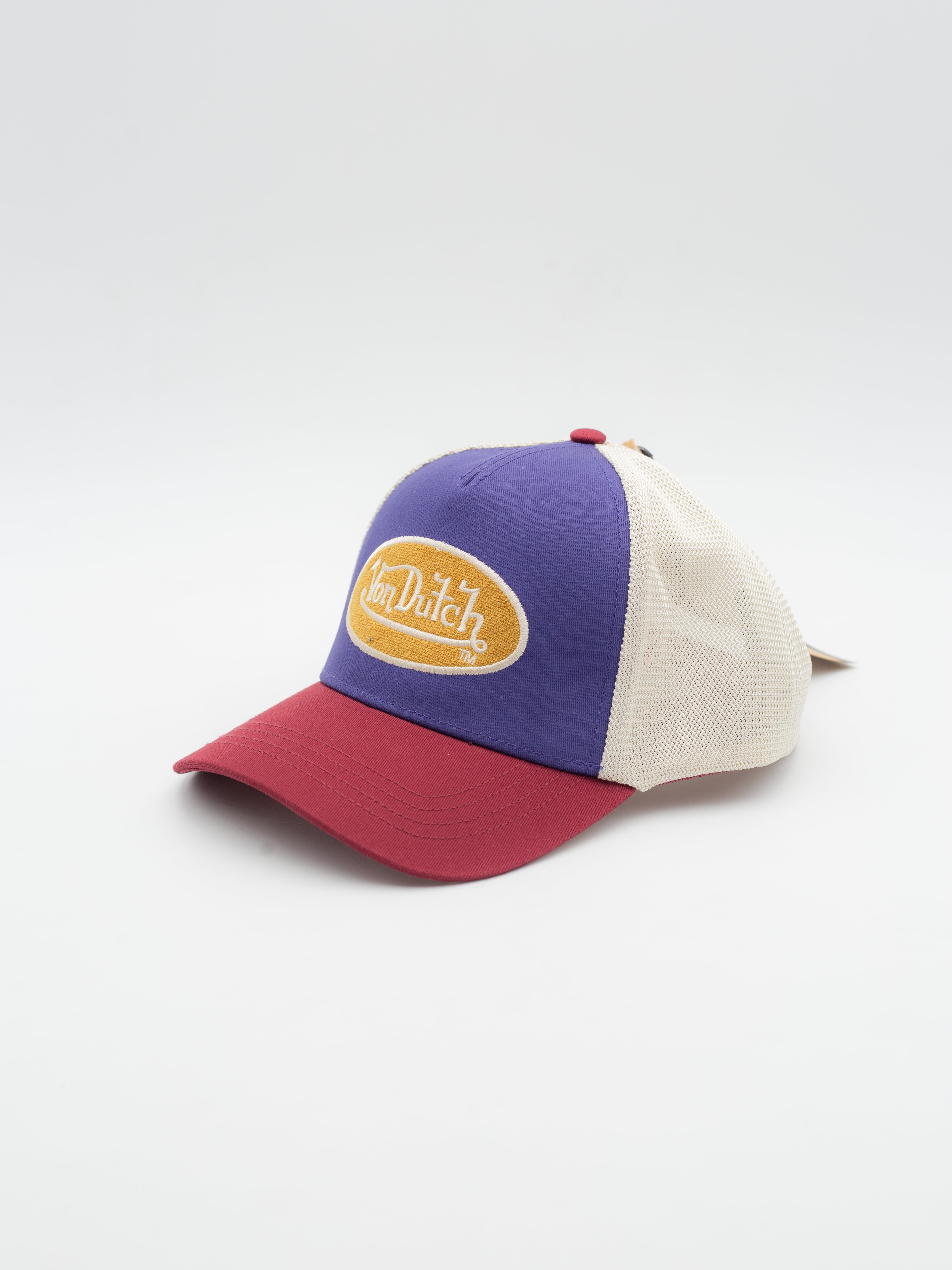 TERRY/19 Trucker Navy/Red/Beige
