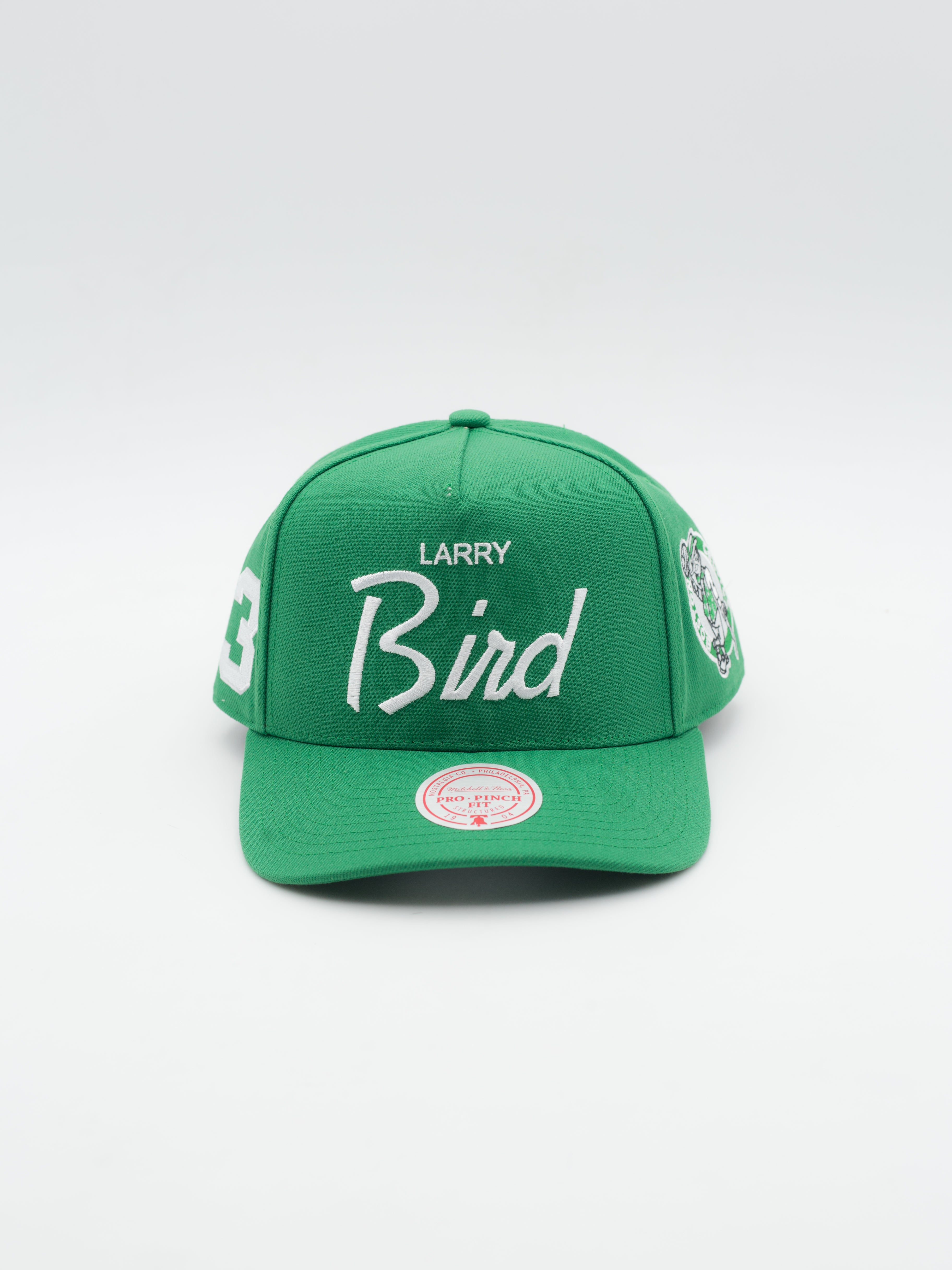Pro Pinch Player Script HWC "Larry Bird" Boston Celtics Snapback