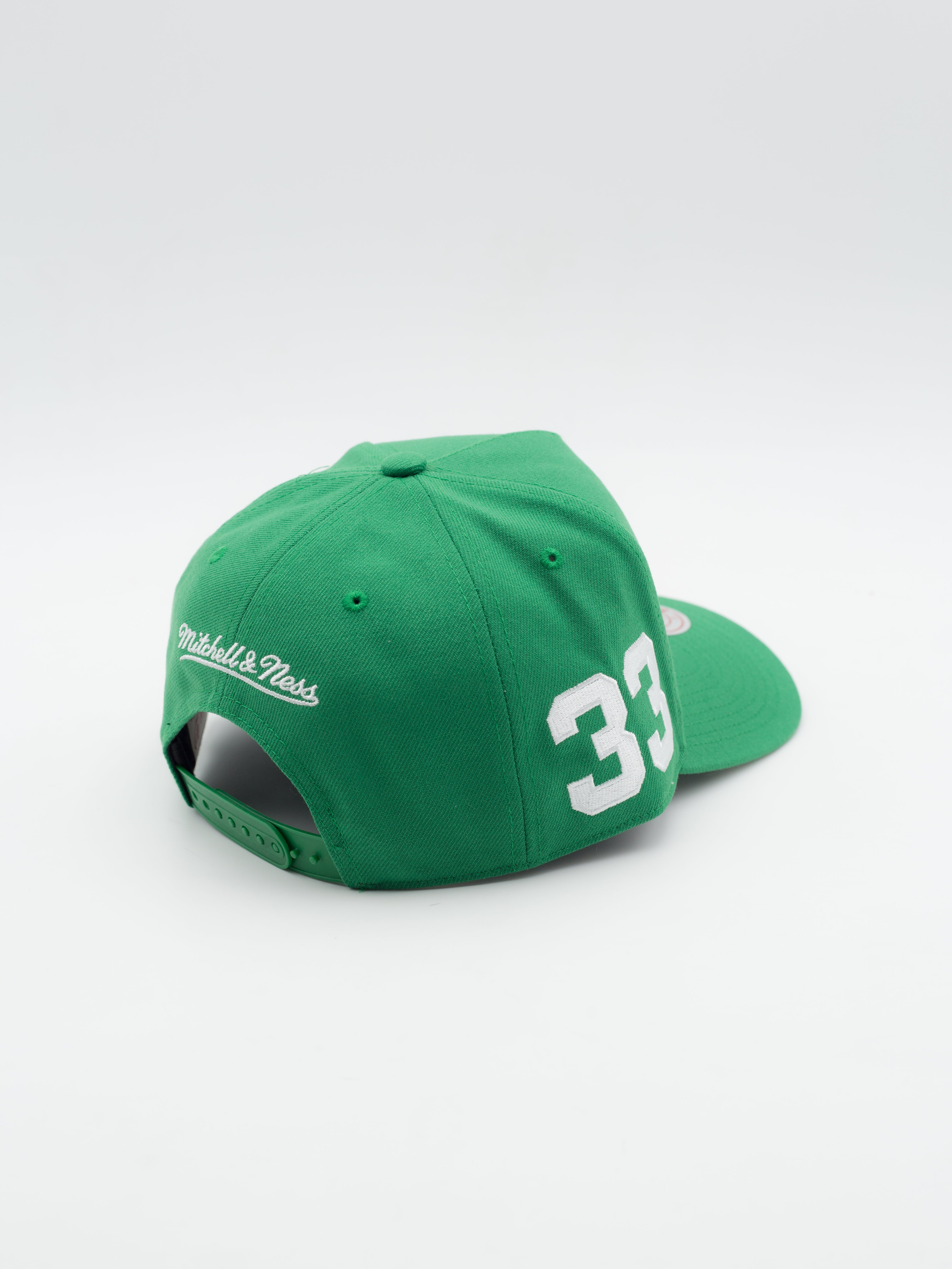Pro Pinch Player Script HWC "Larry Bird" Boston Celtics Snapback