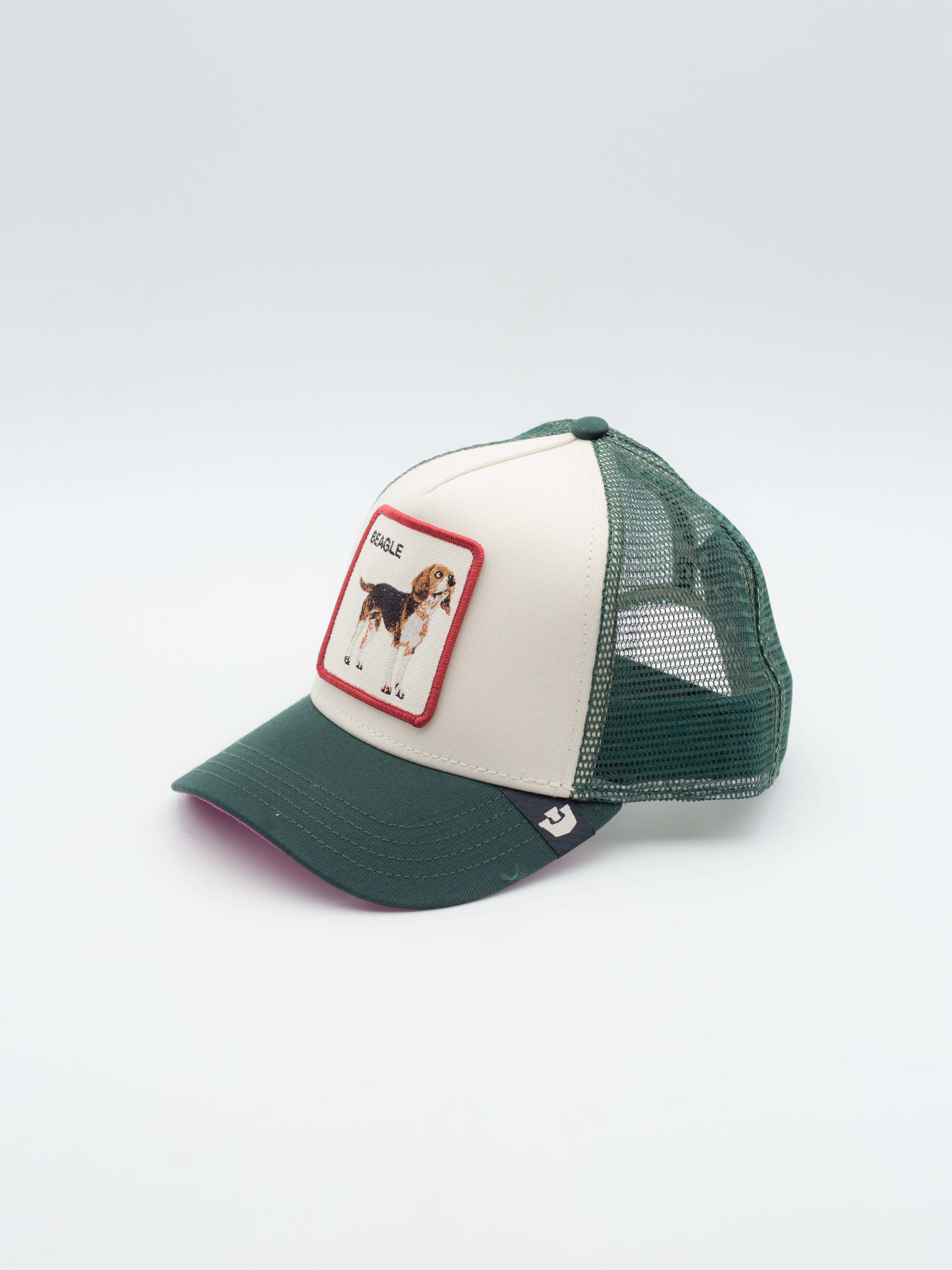 Shadow Beagle Trucker Green/Beige