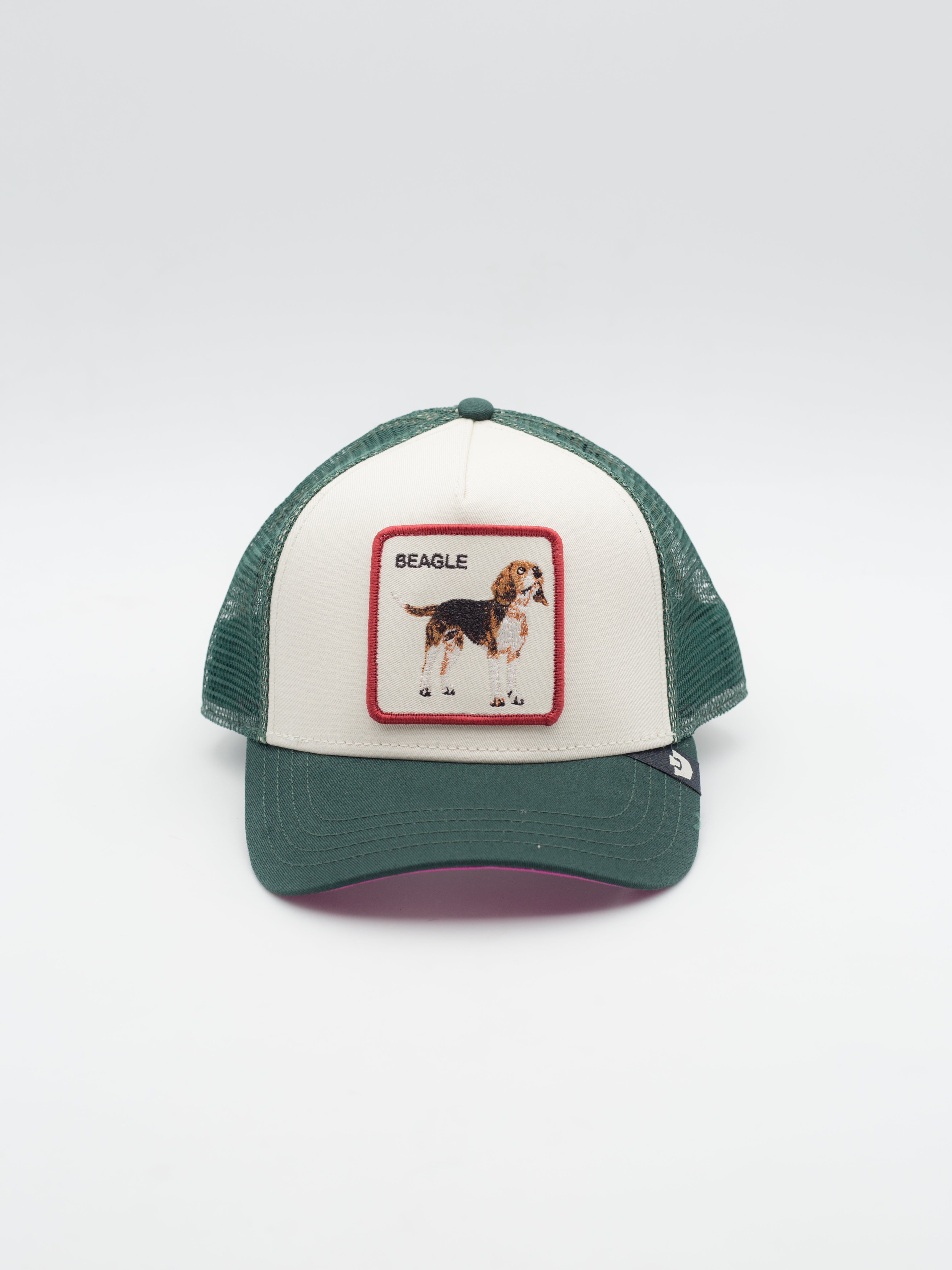Shadow Beagle Trucker Green/Beige