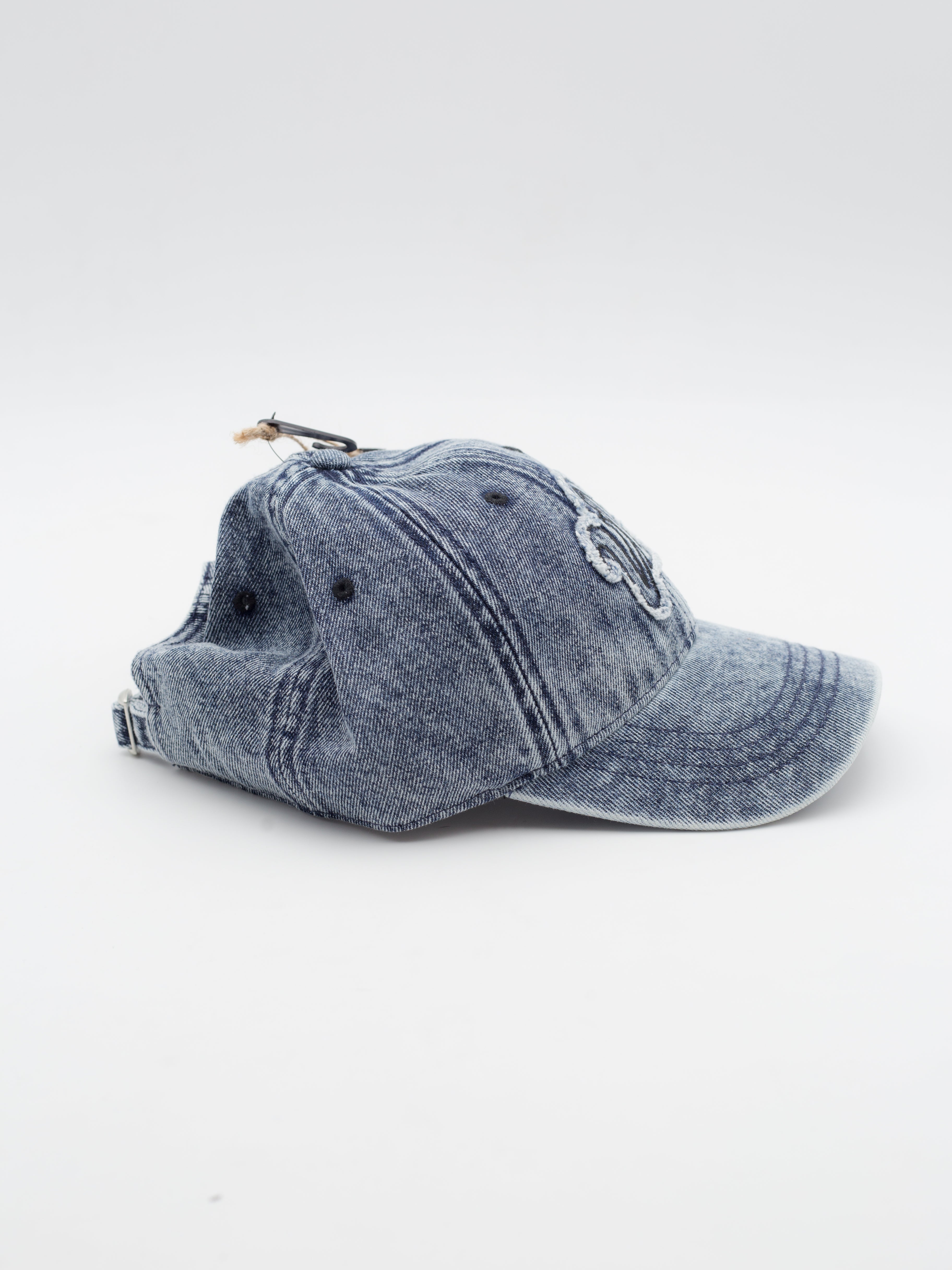 CD/FRINGE Dad Hat Denim