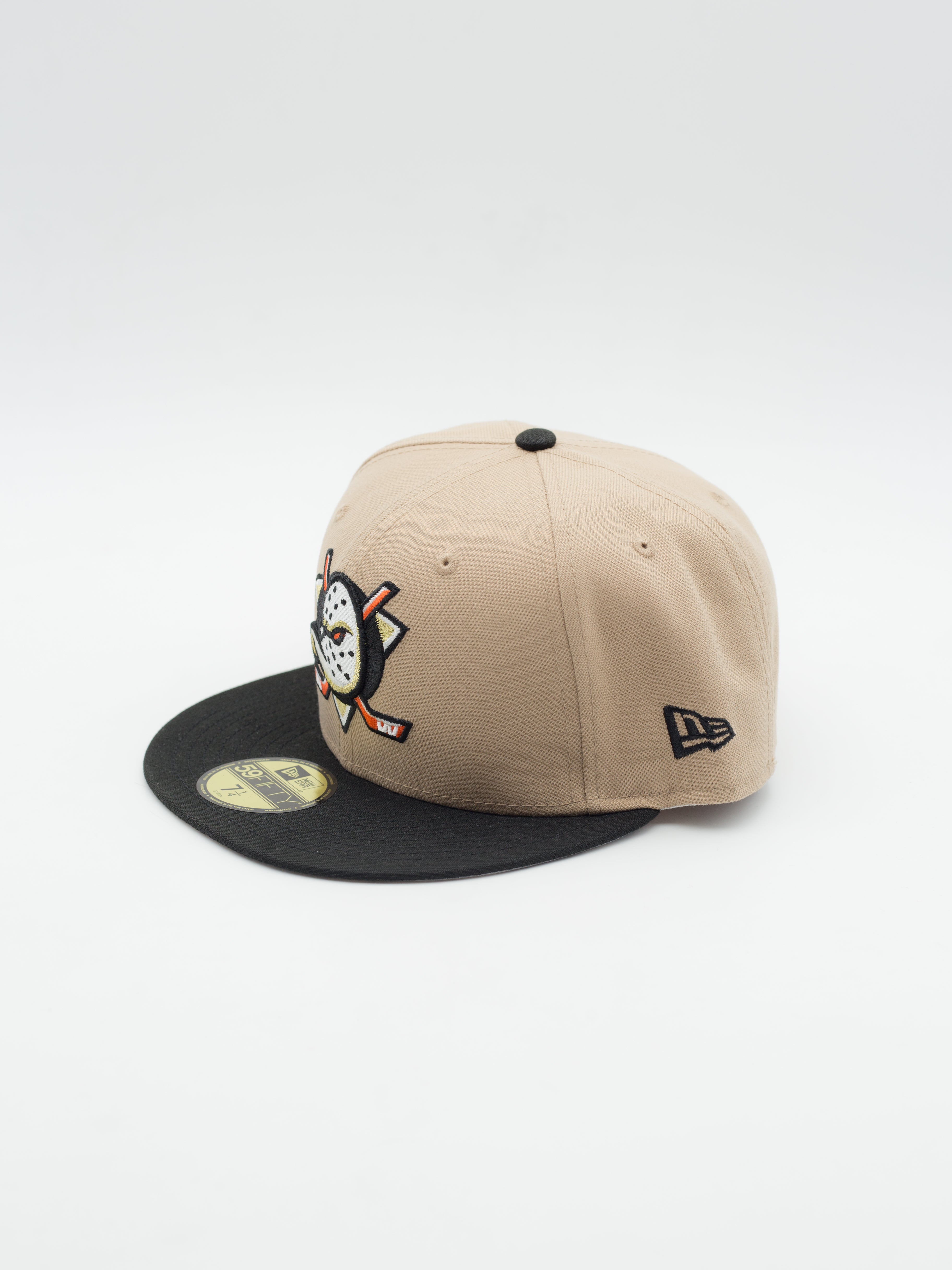 59FIFTY Evergreen Anaheim Ducks Beige/Black